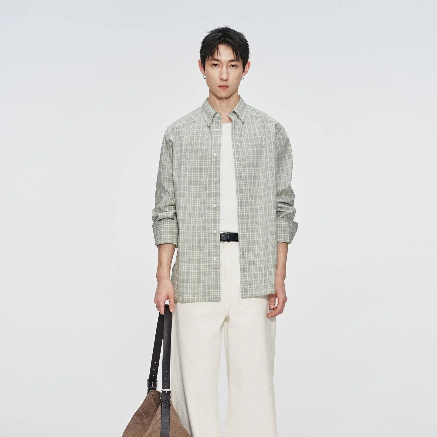Cotton Check Shirt - Image 5