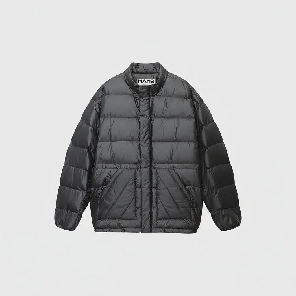 Cotton-Feel Waterproof Down Jacket - Image 6