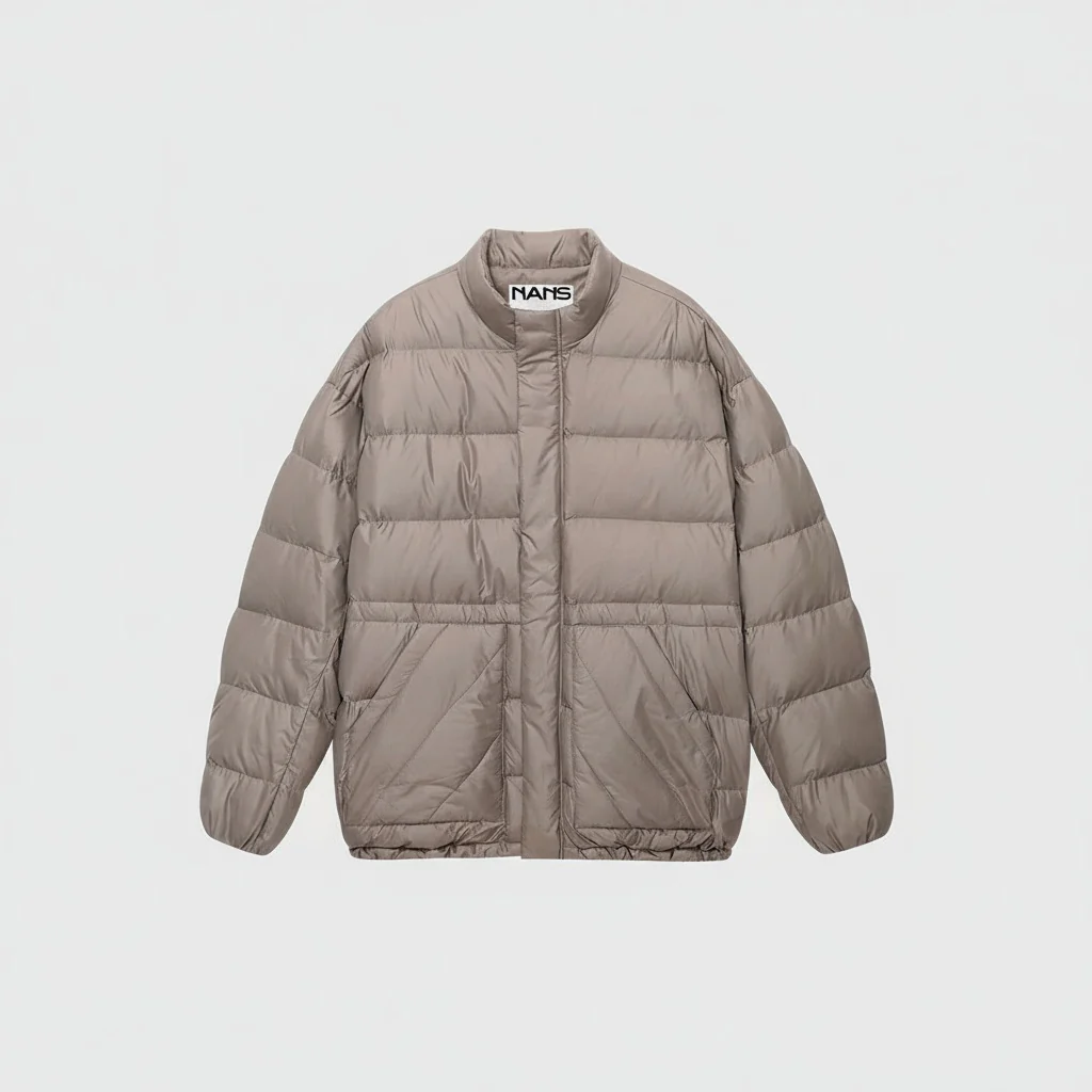 Cotton-Feel Waterproof Down Jacket - Image 8