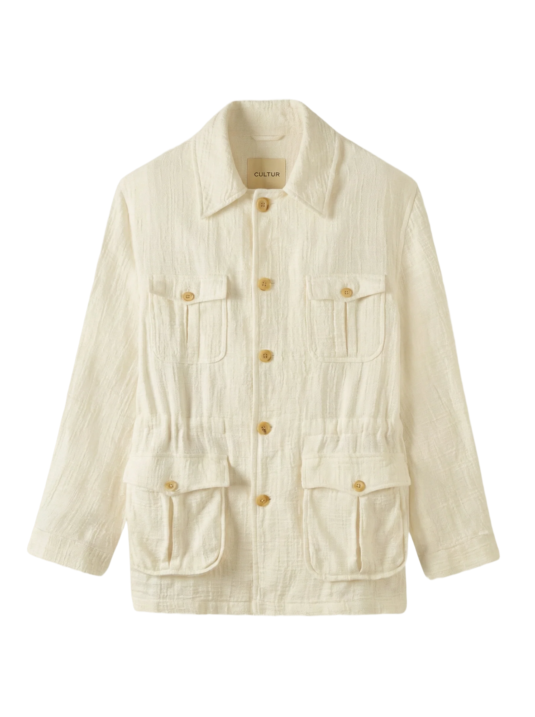 Cotton-Linen Safari Jacket - Image 5