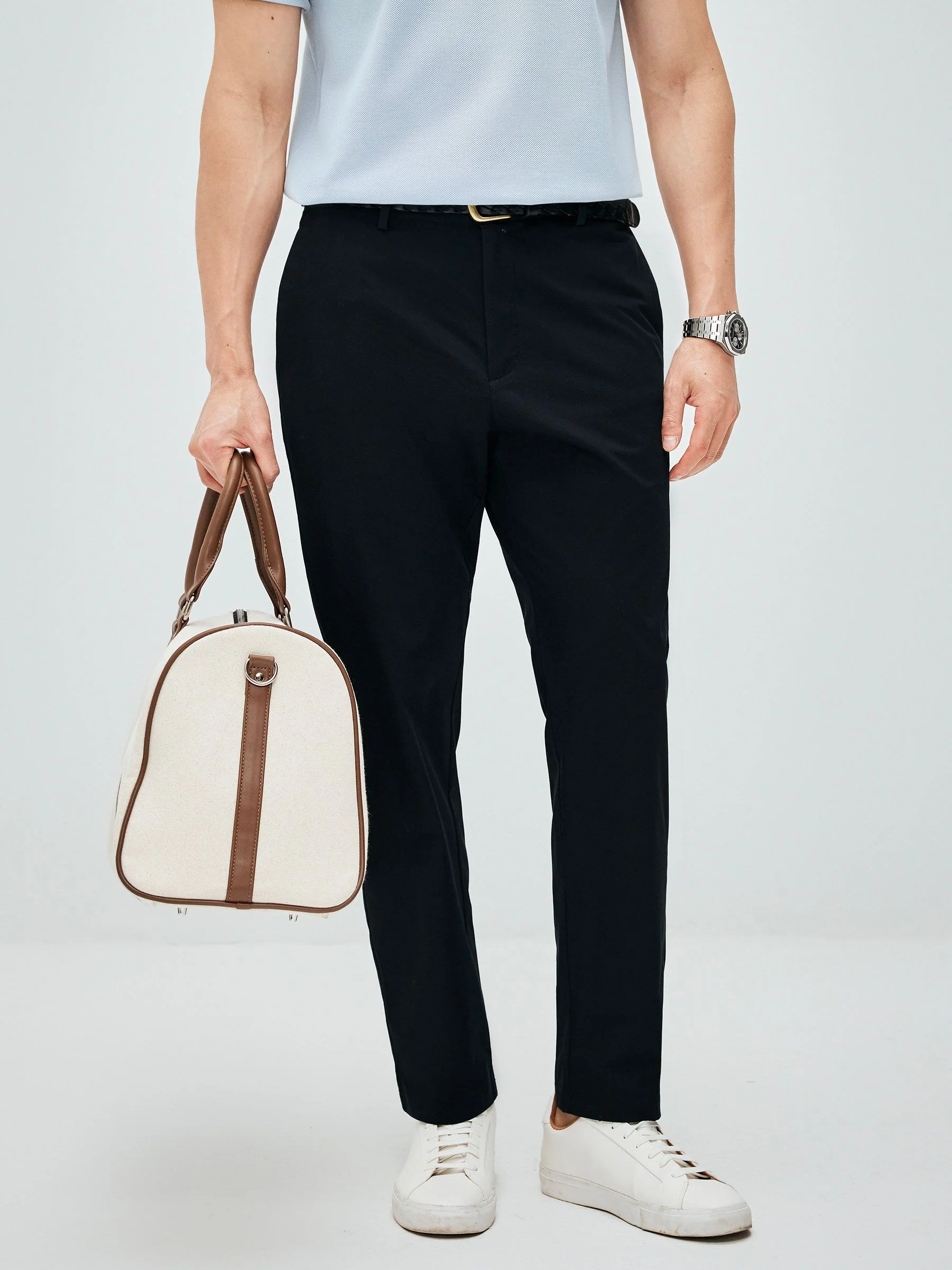 Cotton Linen Trousers - Image 3