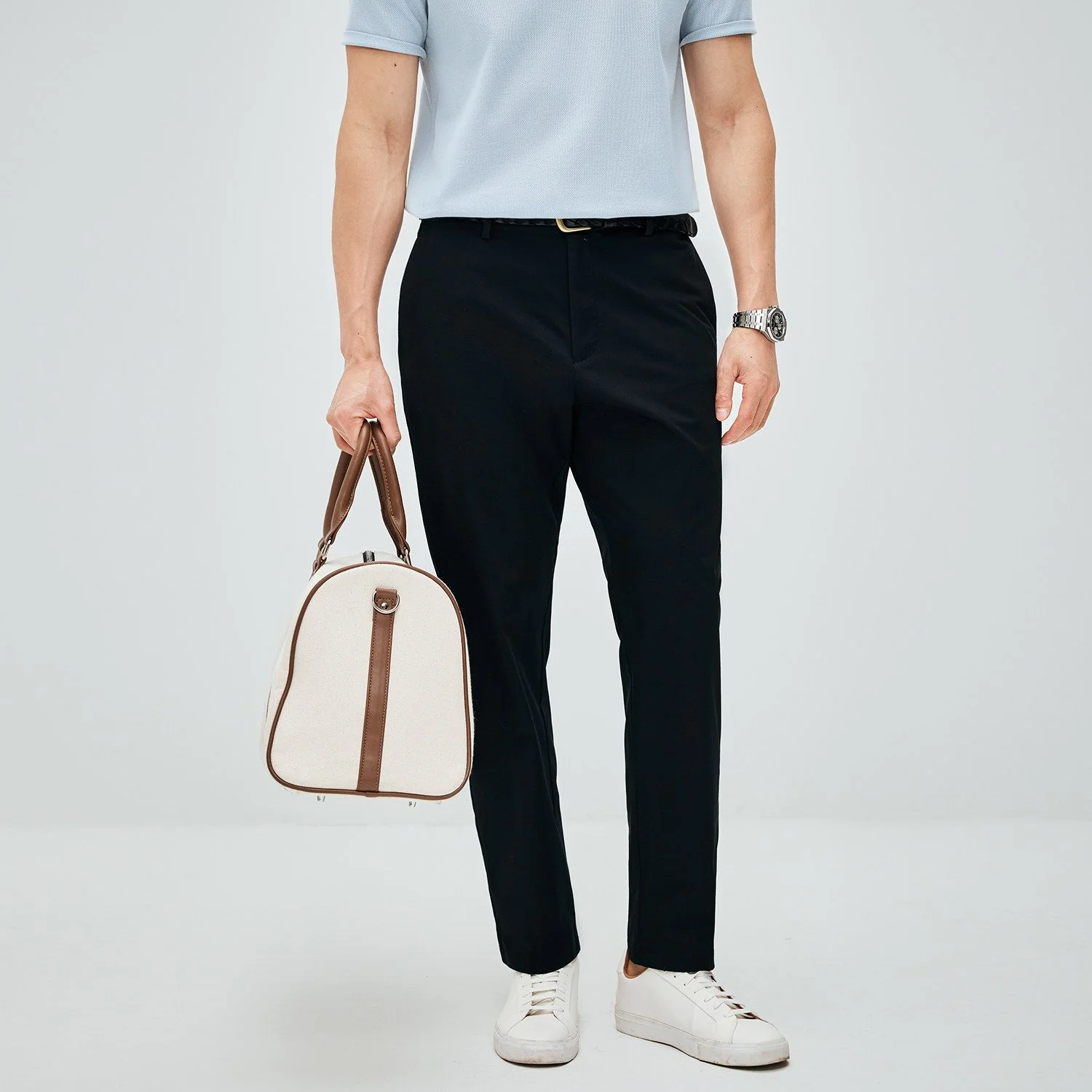 Cotton Linen Trousers - Image 6