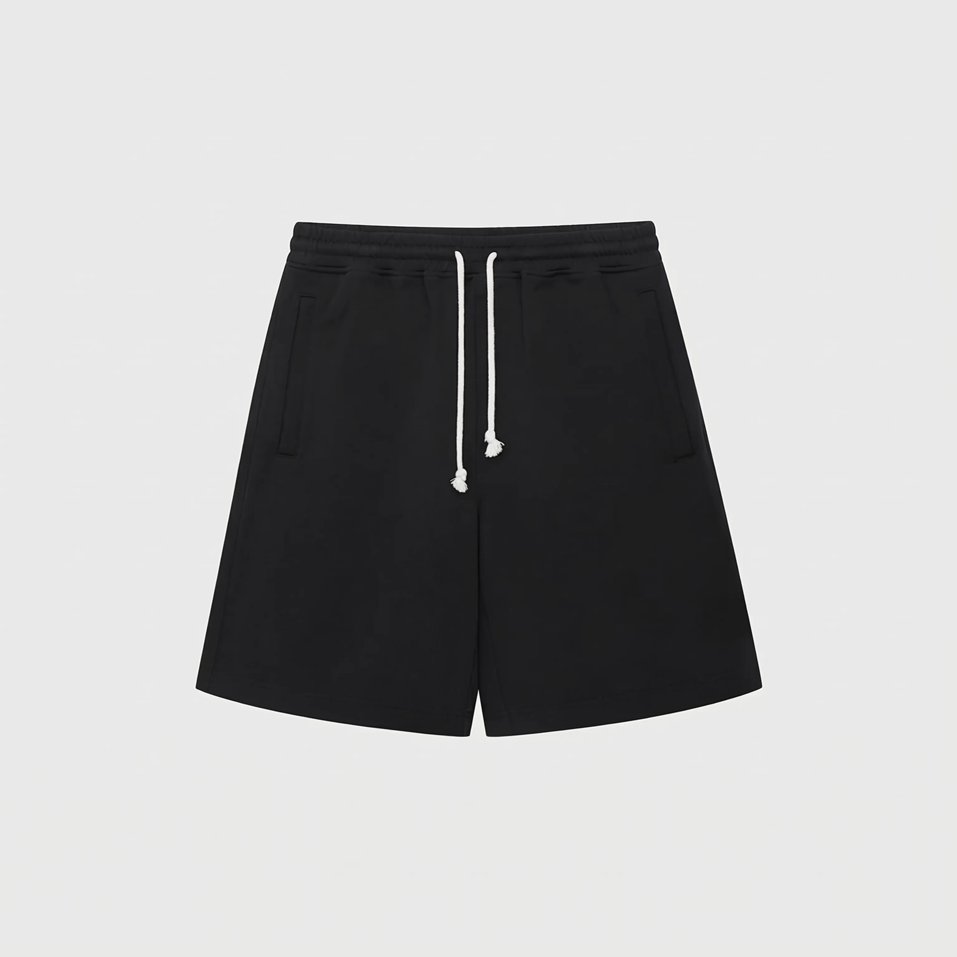 Cotton Terry Drawstring Shorts - Image 5