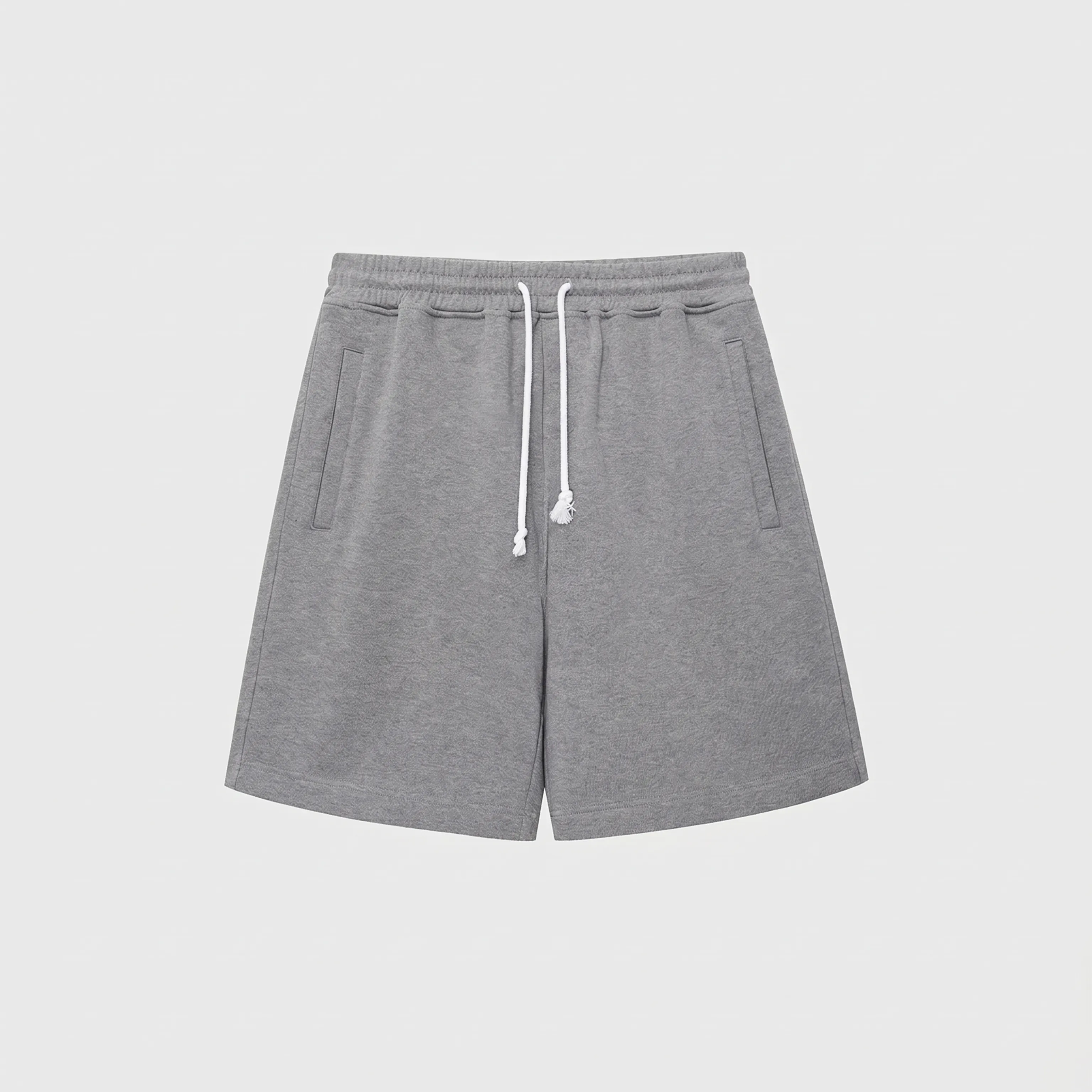 Cotton Terry Drawstring Shorts - Image 6