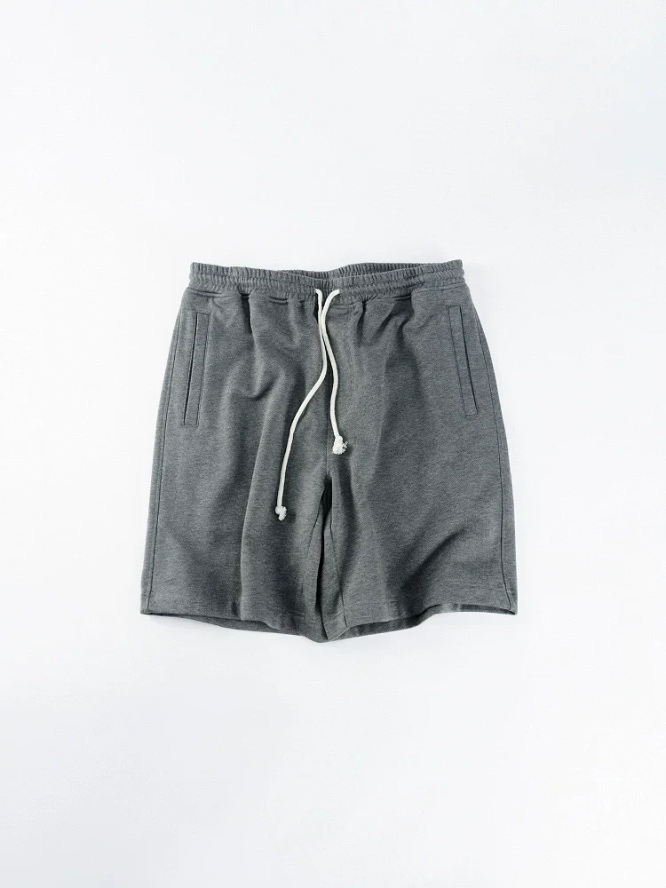Cotton Terry Drawstring Shorts - Image 7