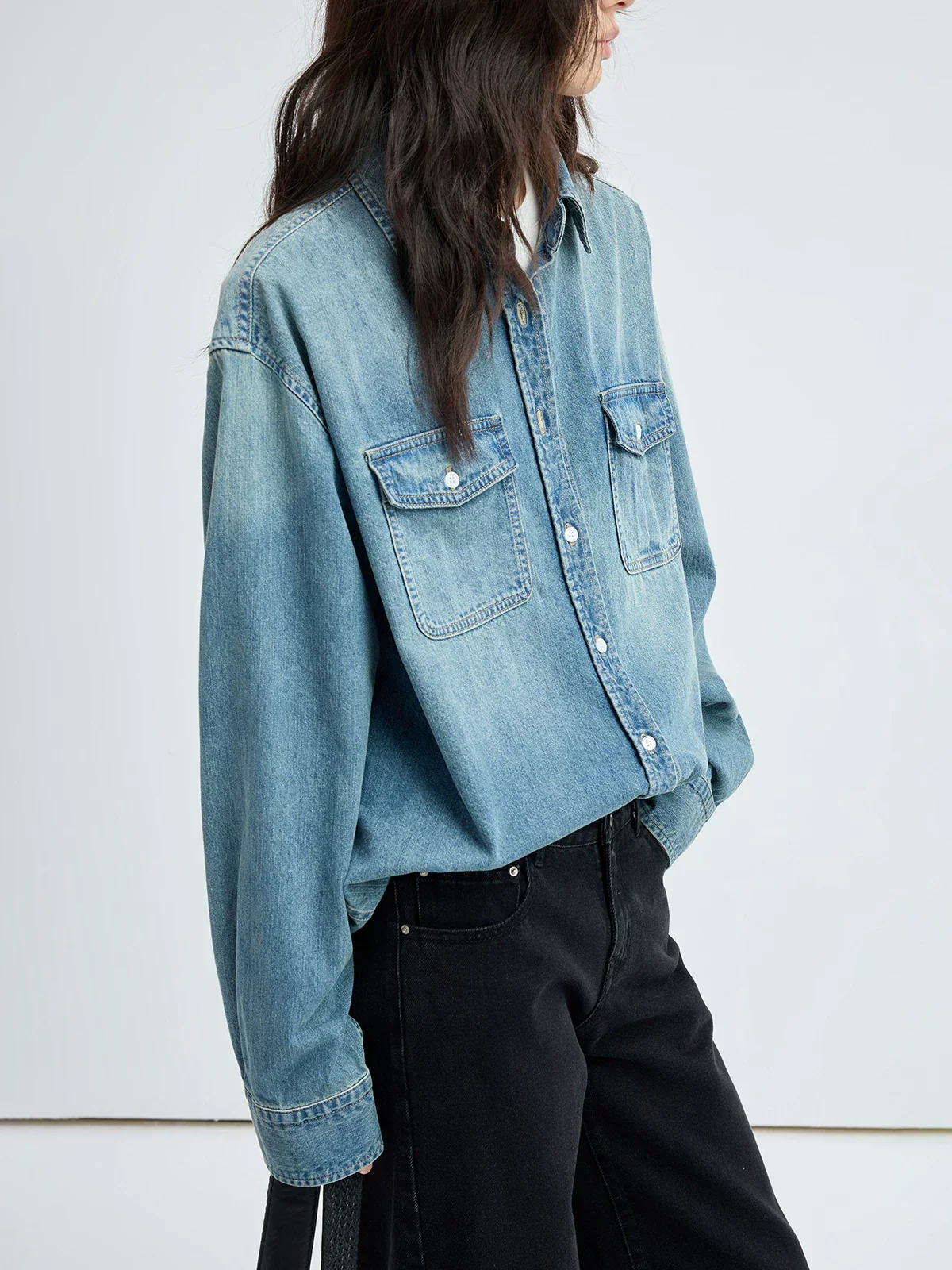 Cotton Utility Overshirt - Image 5