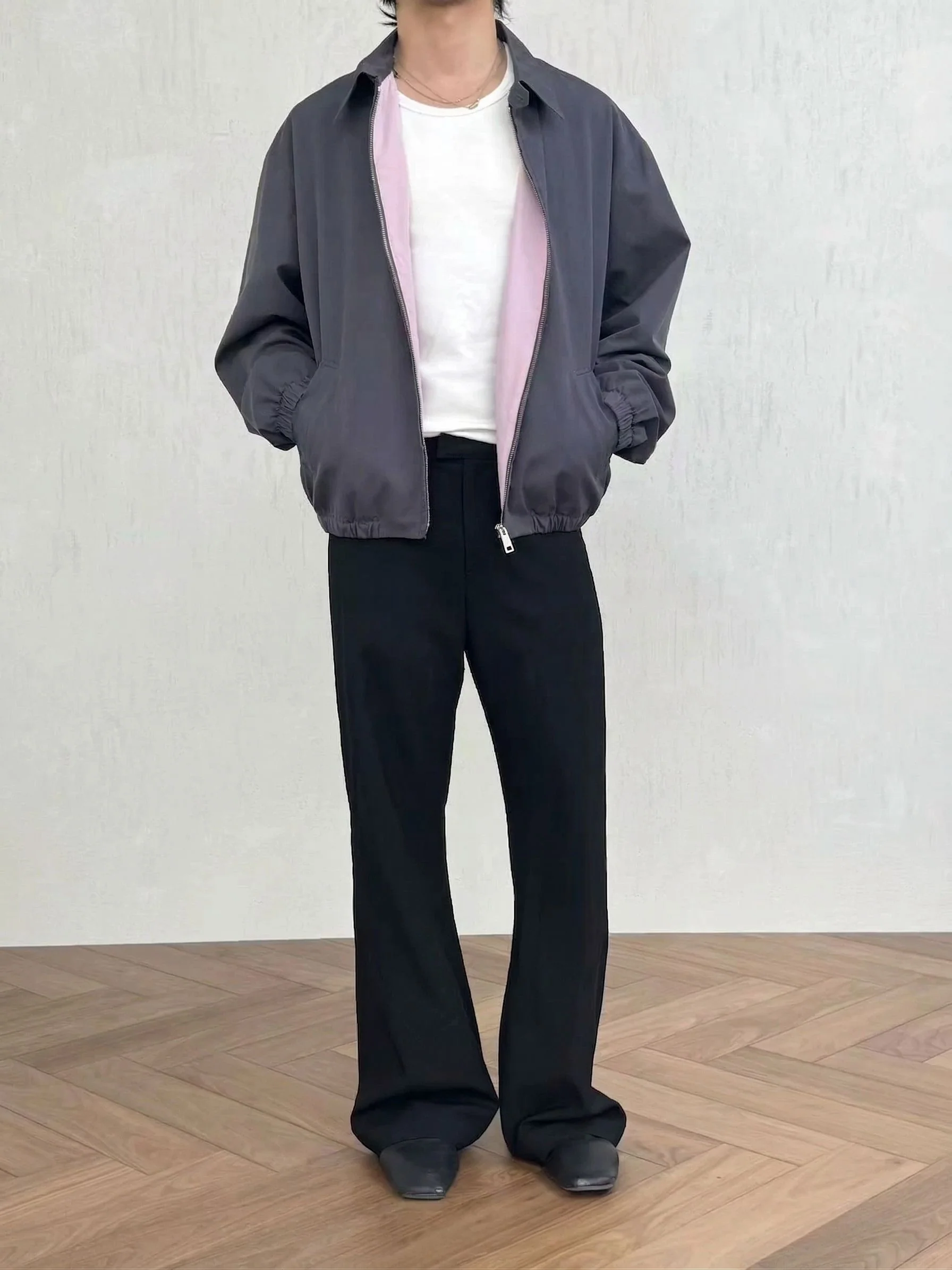 Cotton Zip Blouson