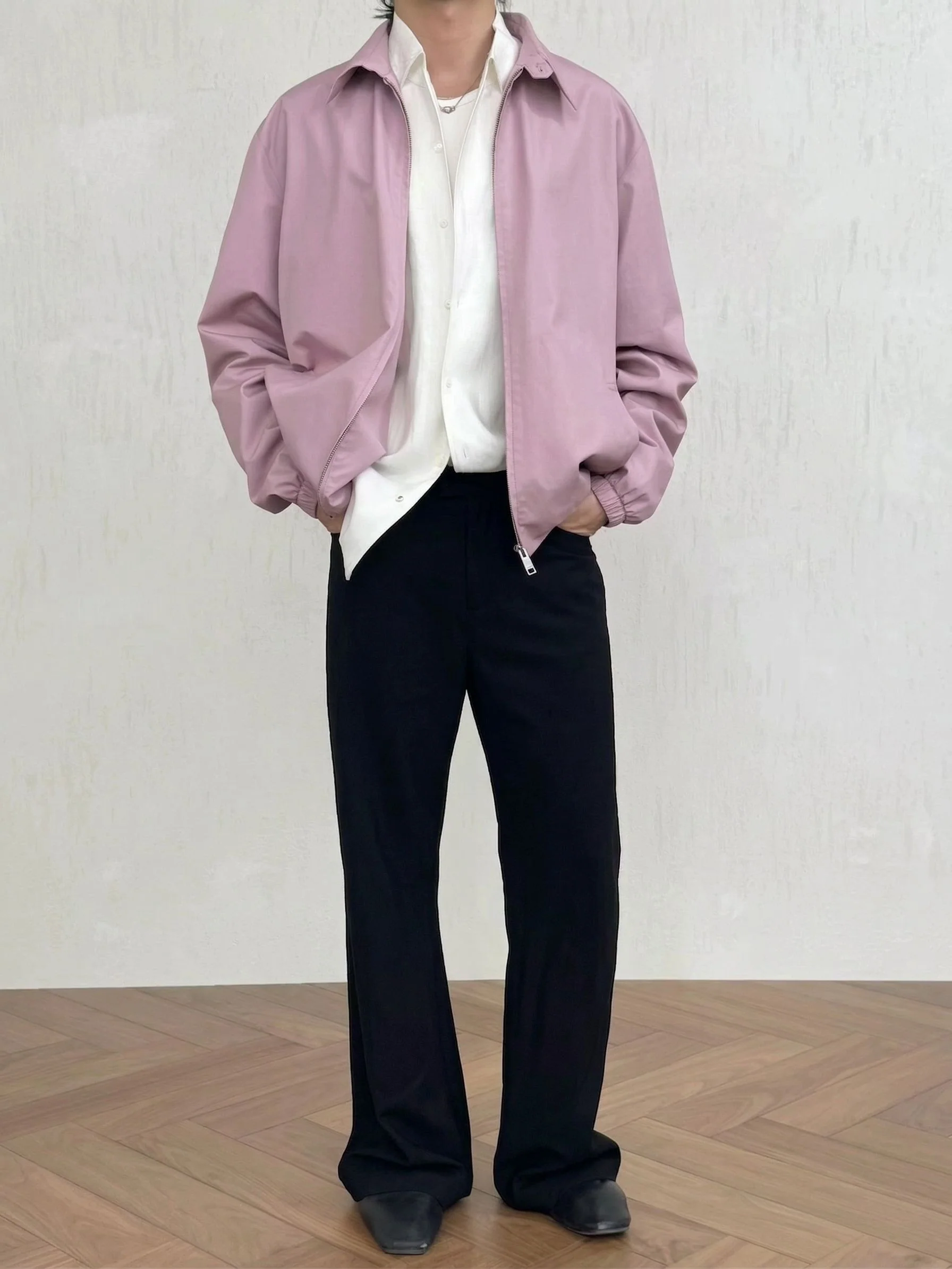 Cotton Zip Blouson - Image 2
