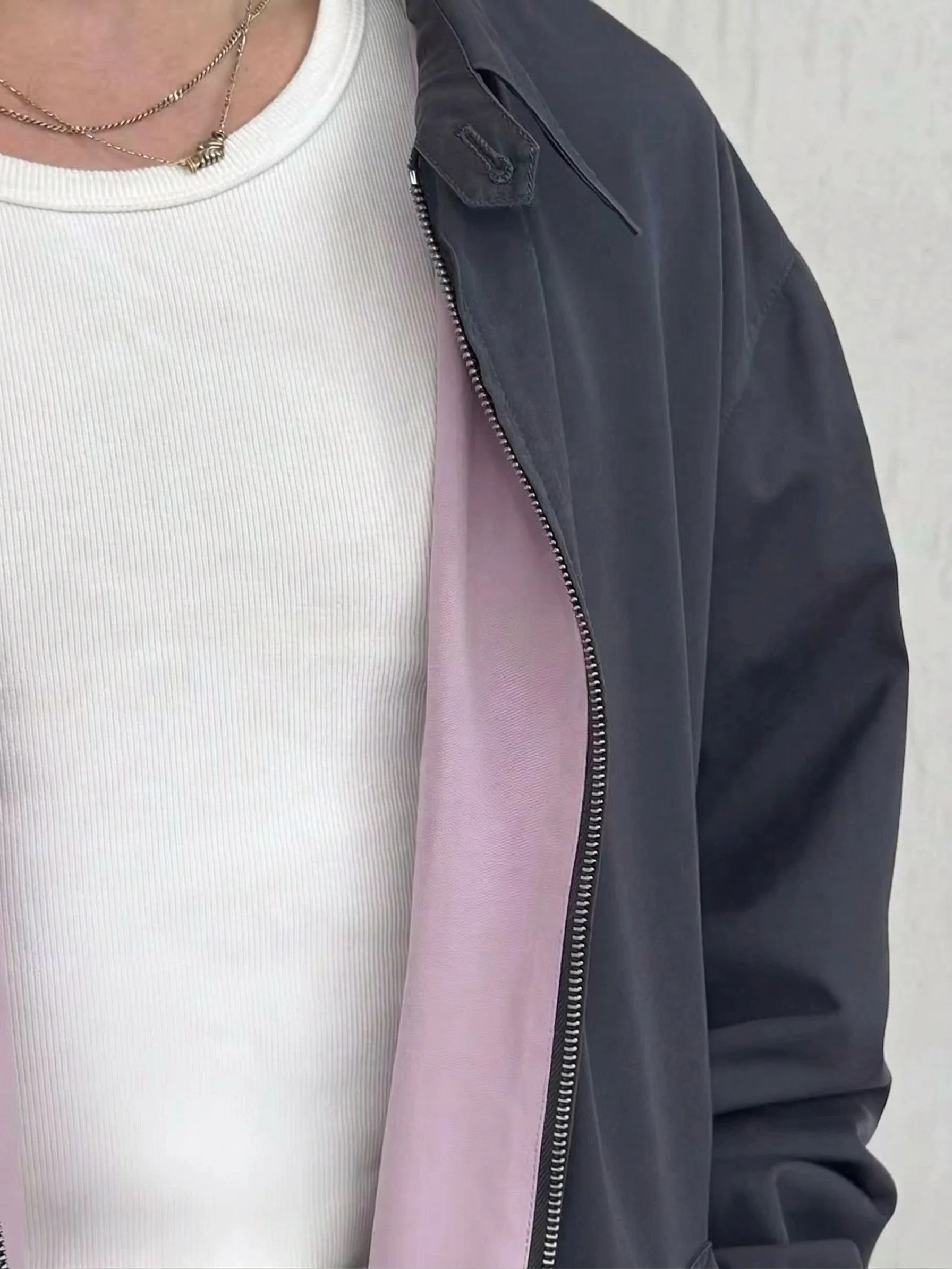 Cotton Zip Blouson - Image 3