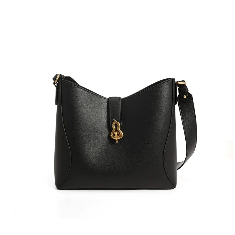 Cowhide Bucket Bag - Image 4
