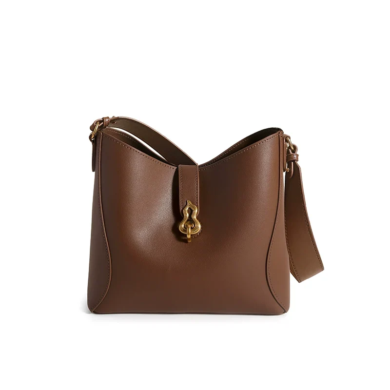 Cowhide Bucket Bag - Image 6