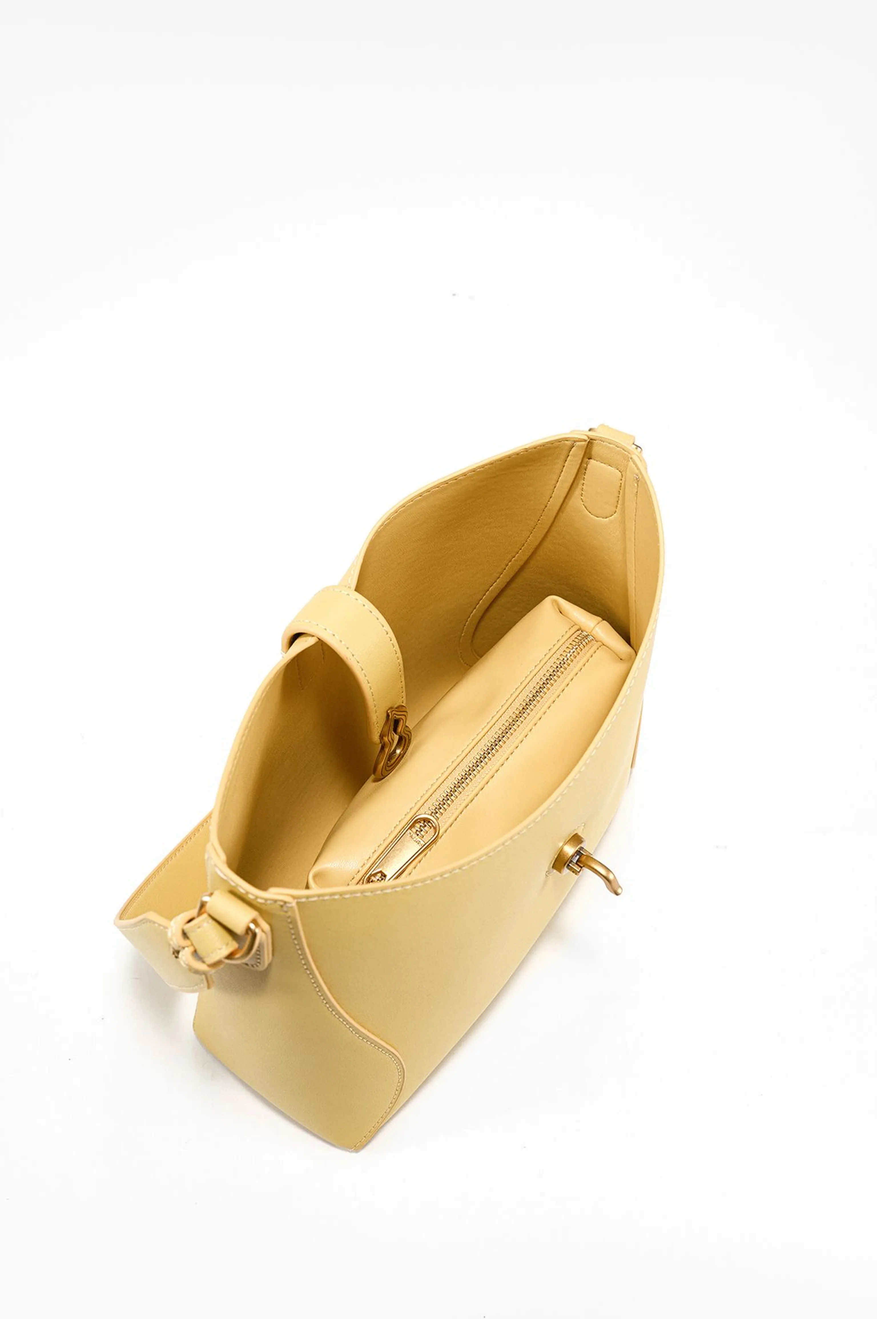 Cowhide Bucket Bag - Image 8