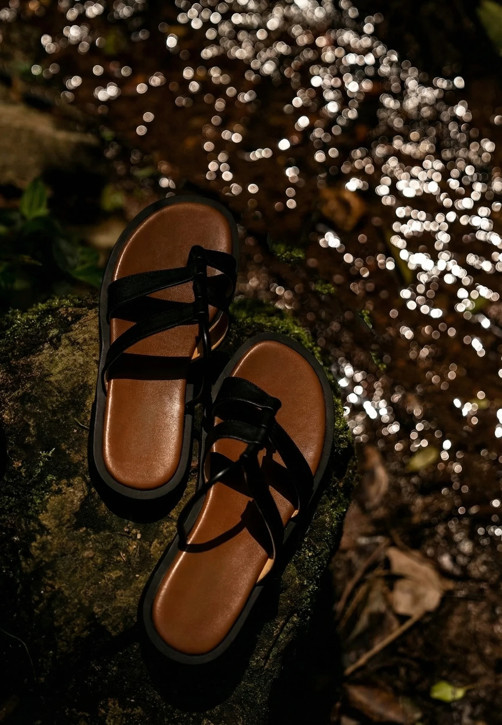 Cowhide Leather Sandals - Image 2