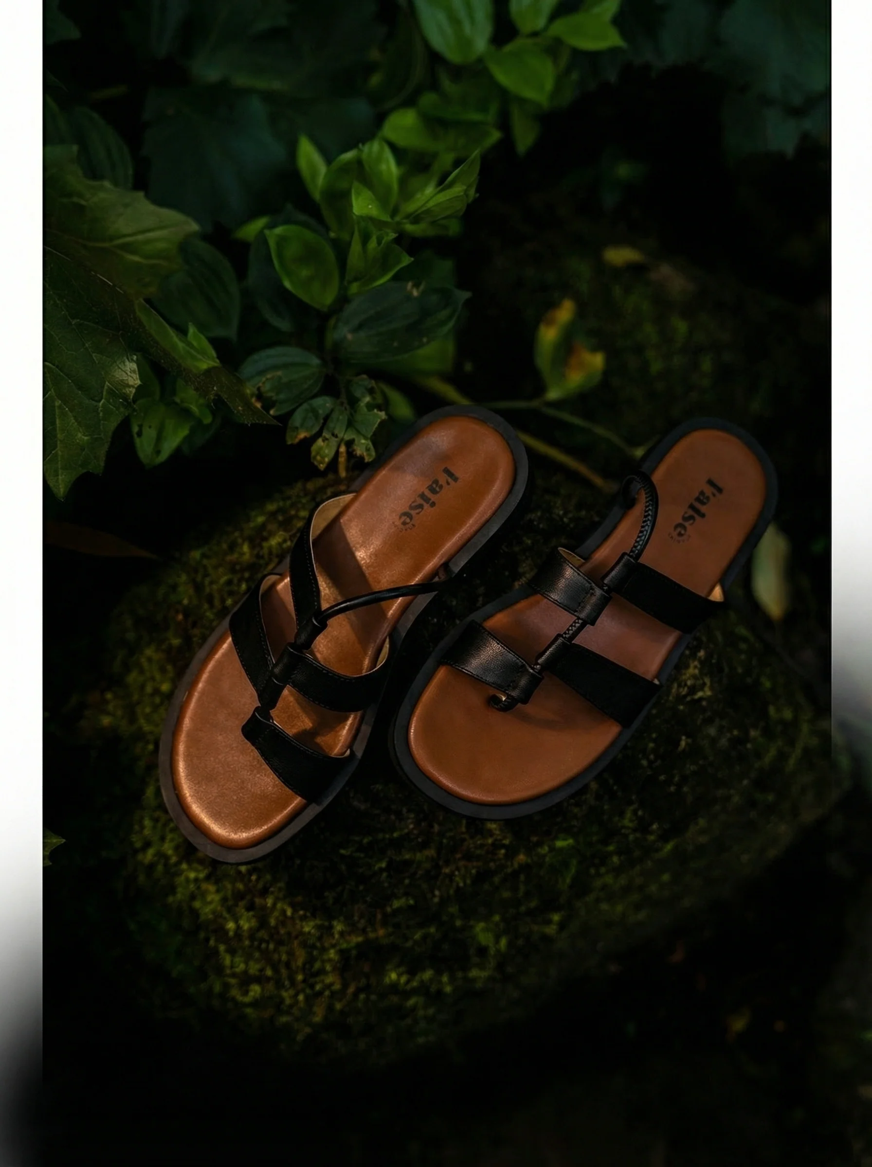 Cowhide Leather Sandals - Image 3