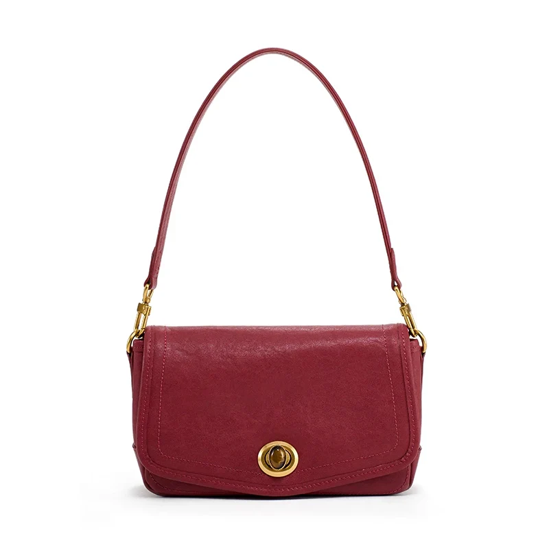 Cowhide Shoulder Bag - Image 4