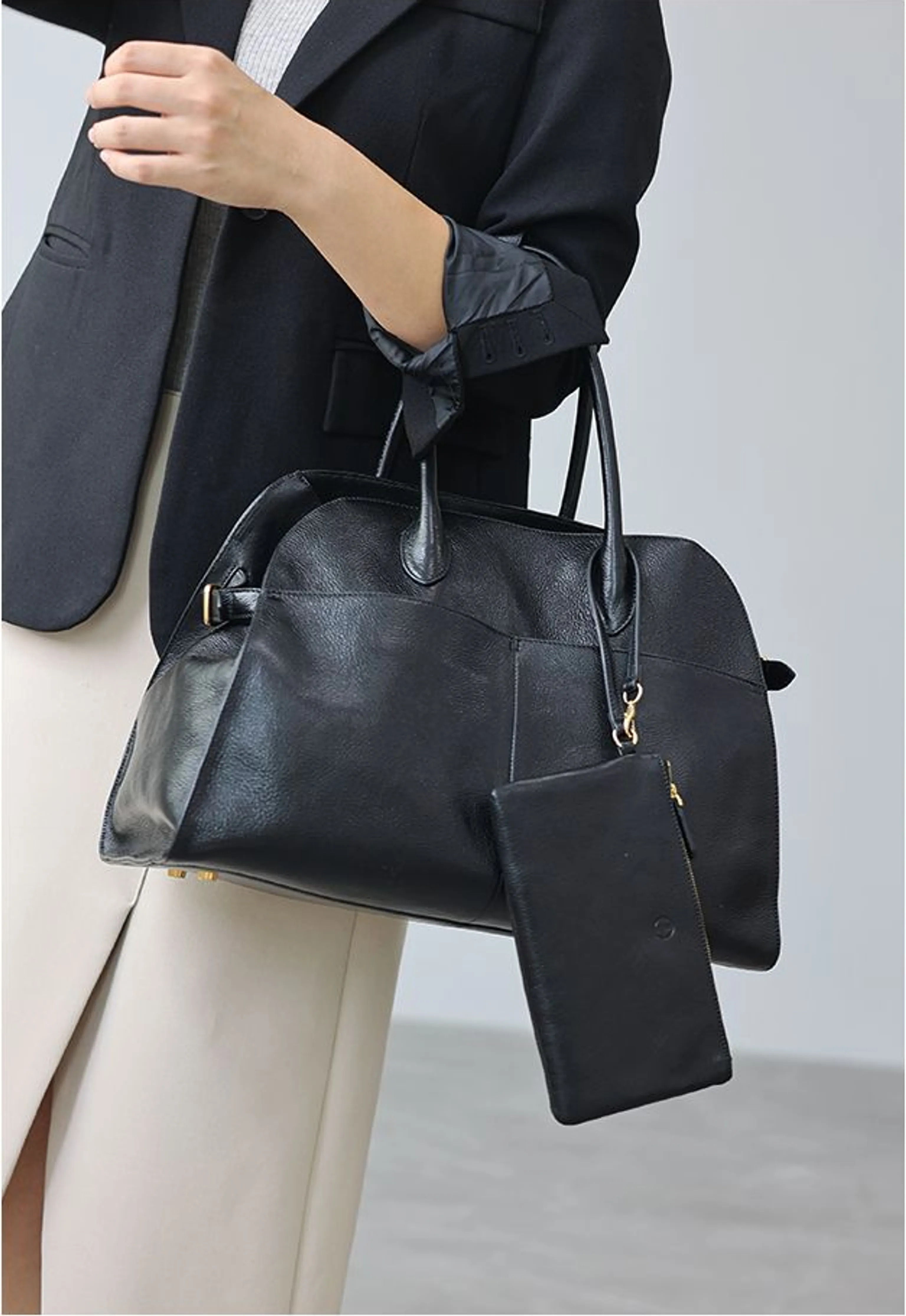 Cowhide Tote - Image 4