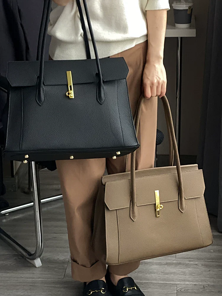 Cowhide Tote Bag