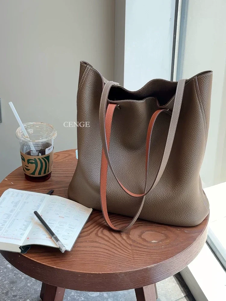Cowhide Tote Bag - Image 5