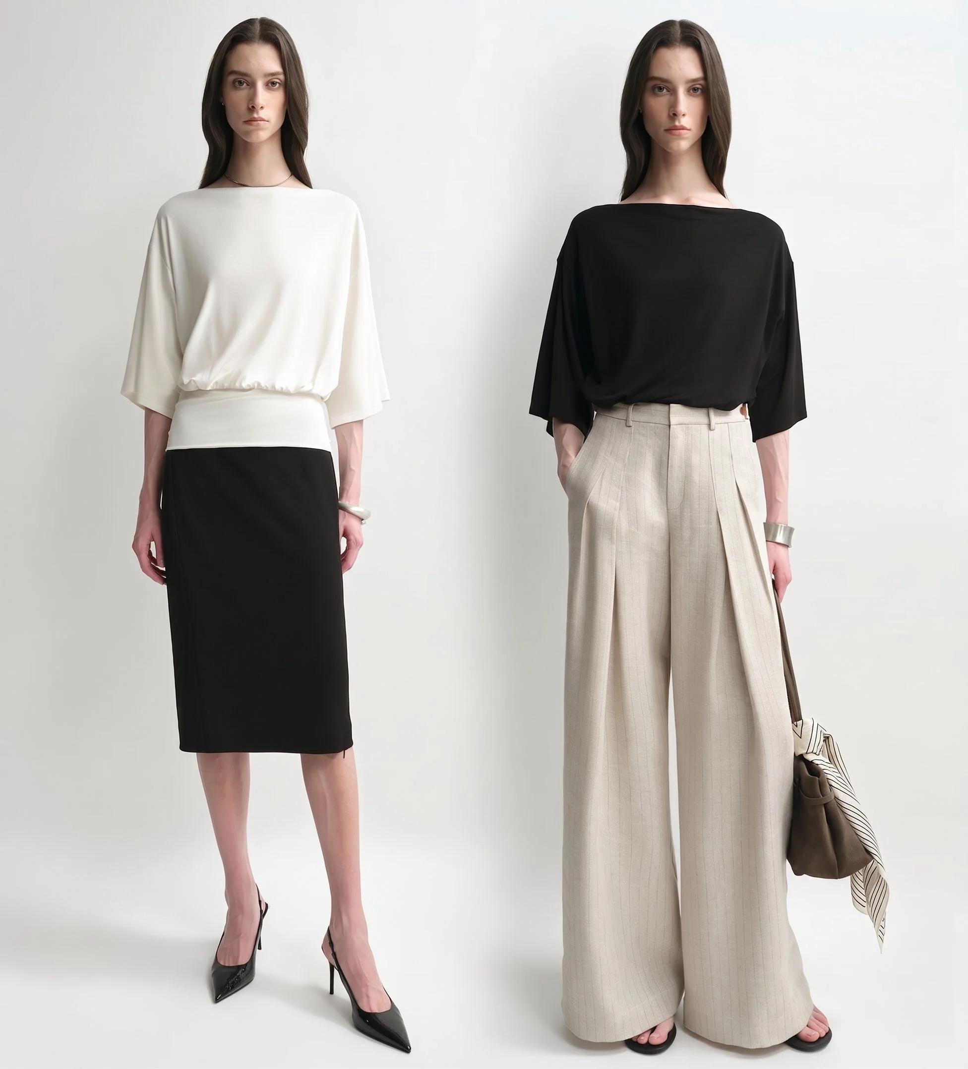 Cowl Back Blouse - Image 3