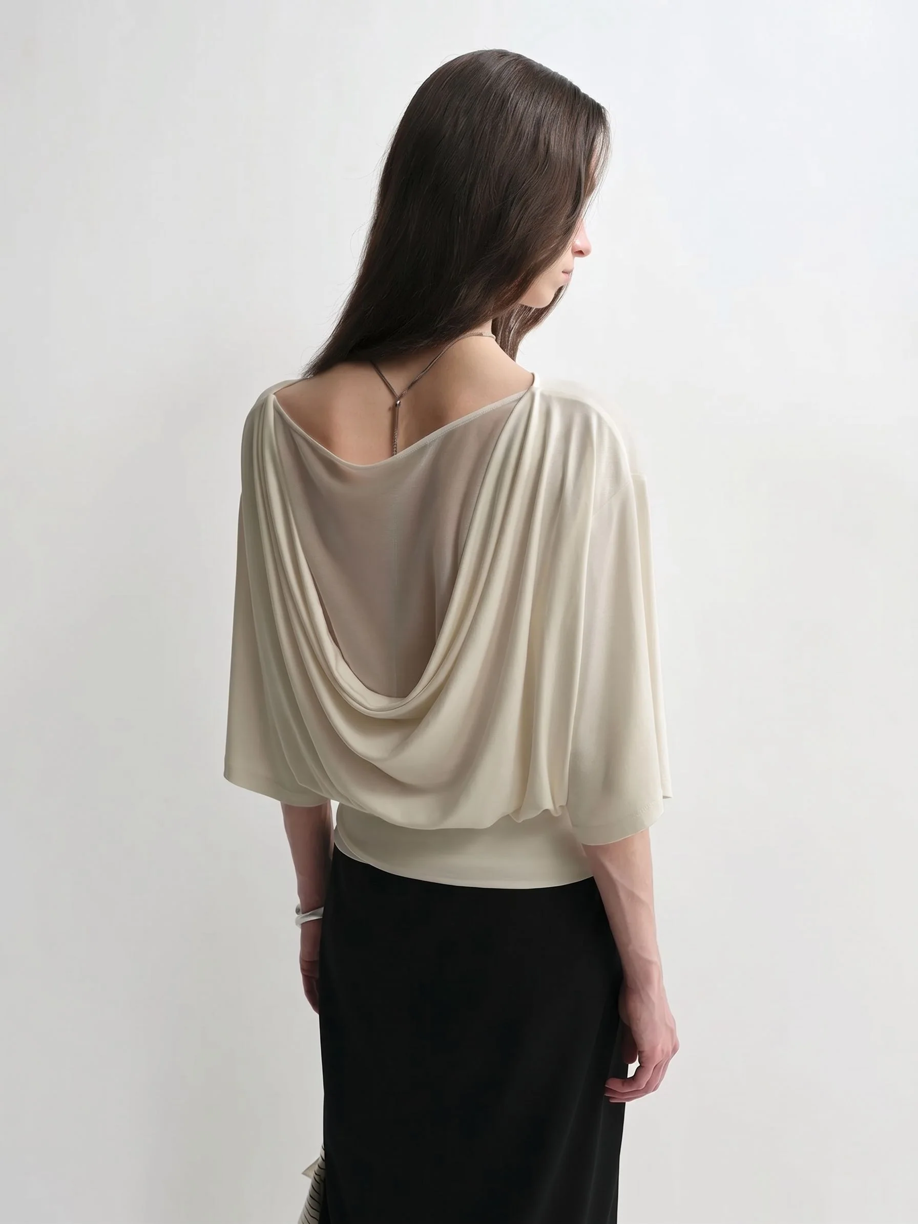 Cowl Back Blouse - Image 5