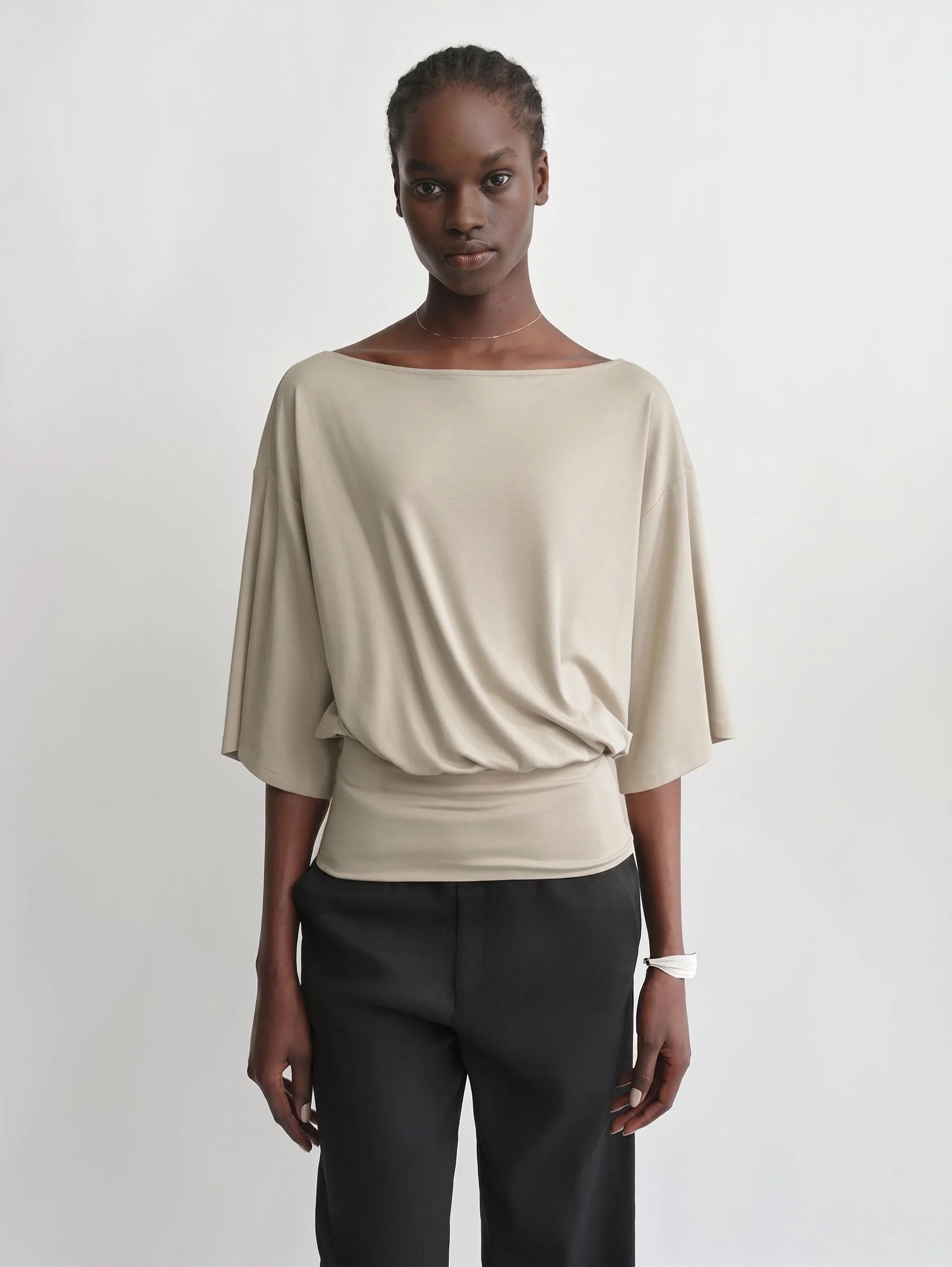 Cowl Back Blouse - Image 7