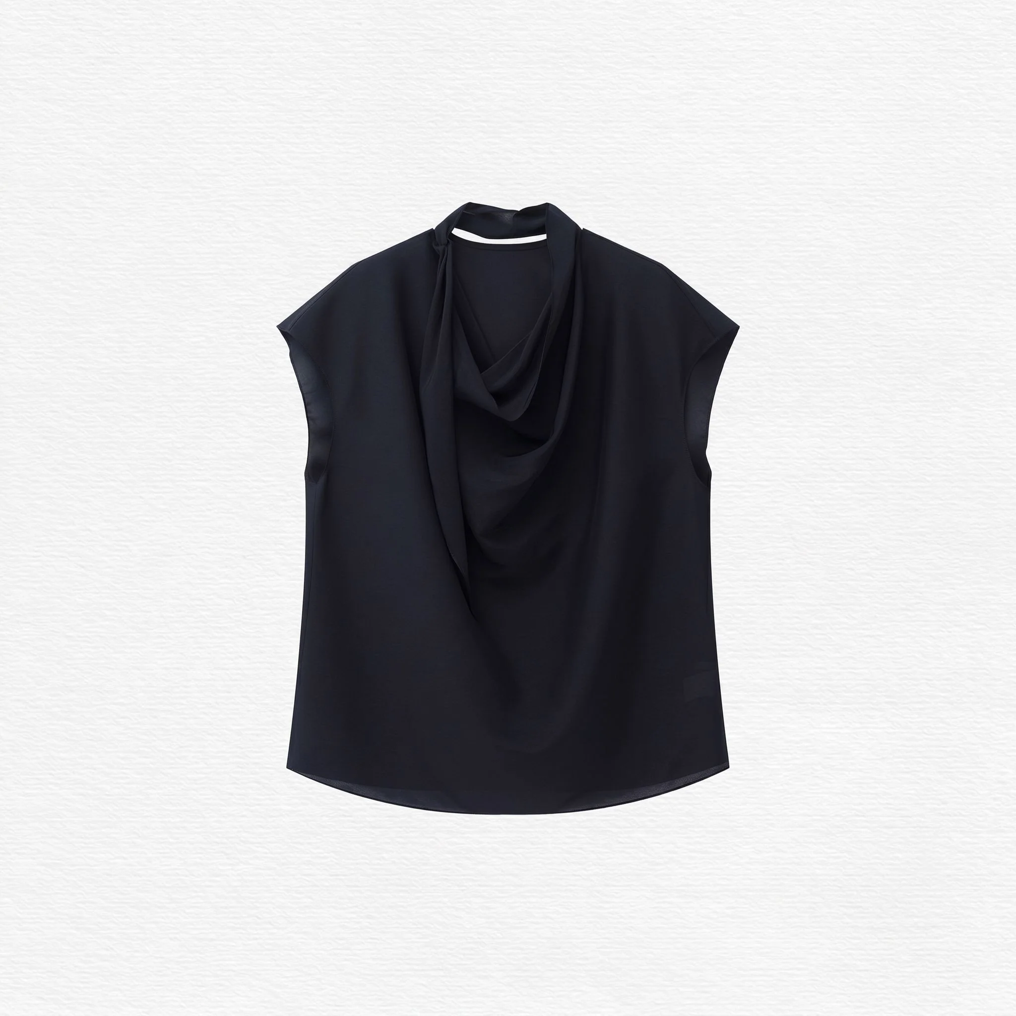 Cowl Tie Blouse - Image 6