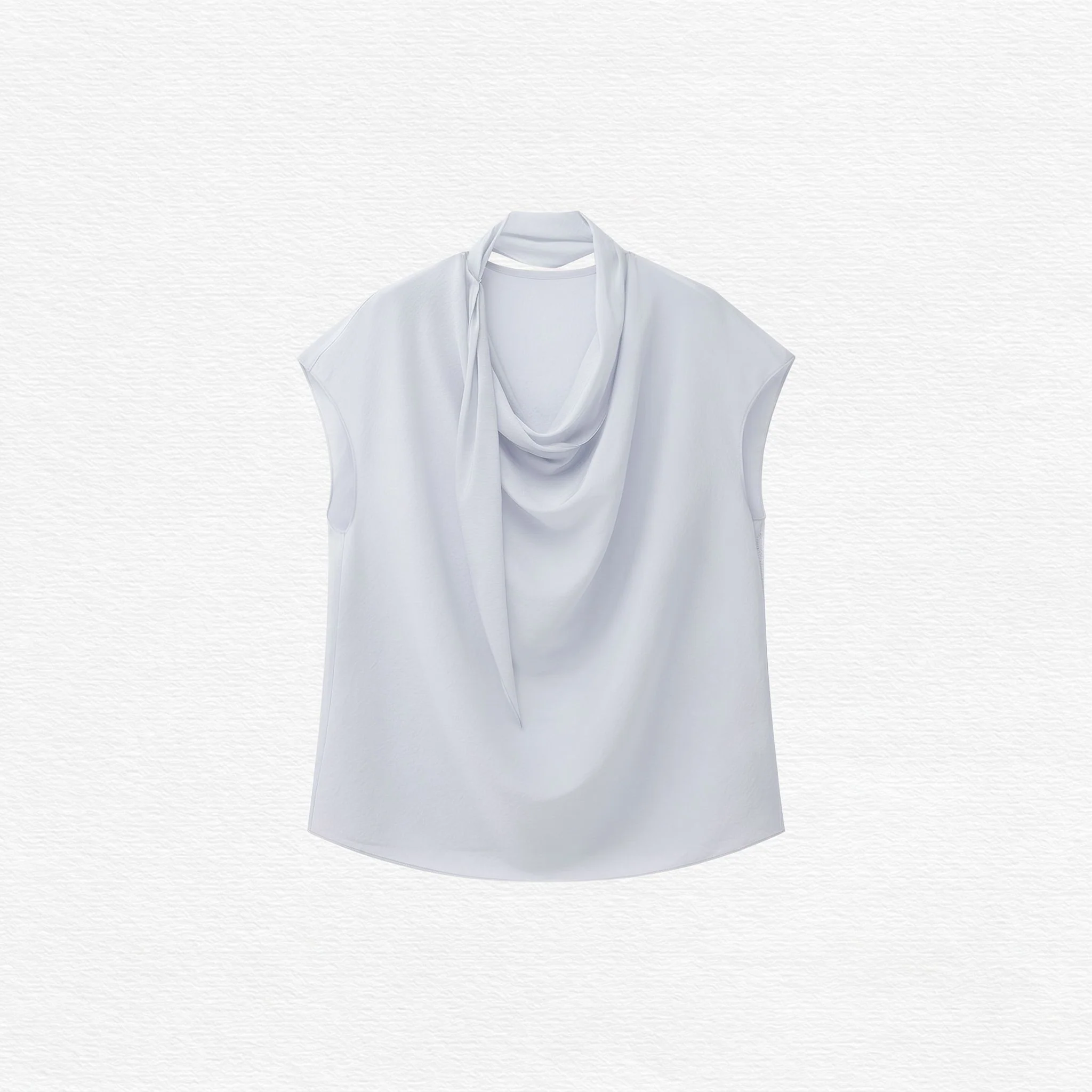 Cowl Tie Blouse - Image 8