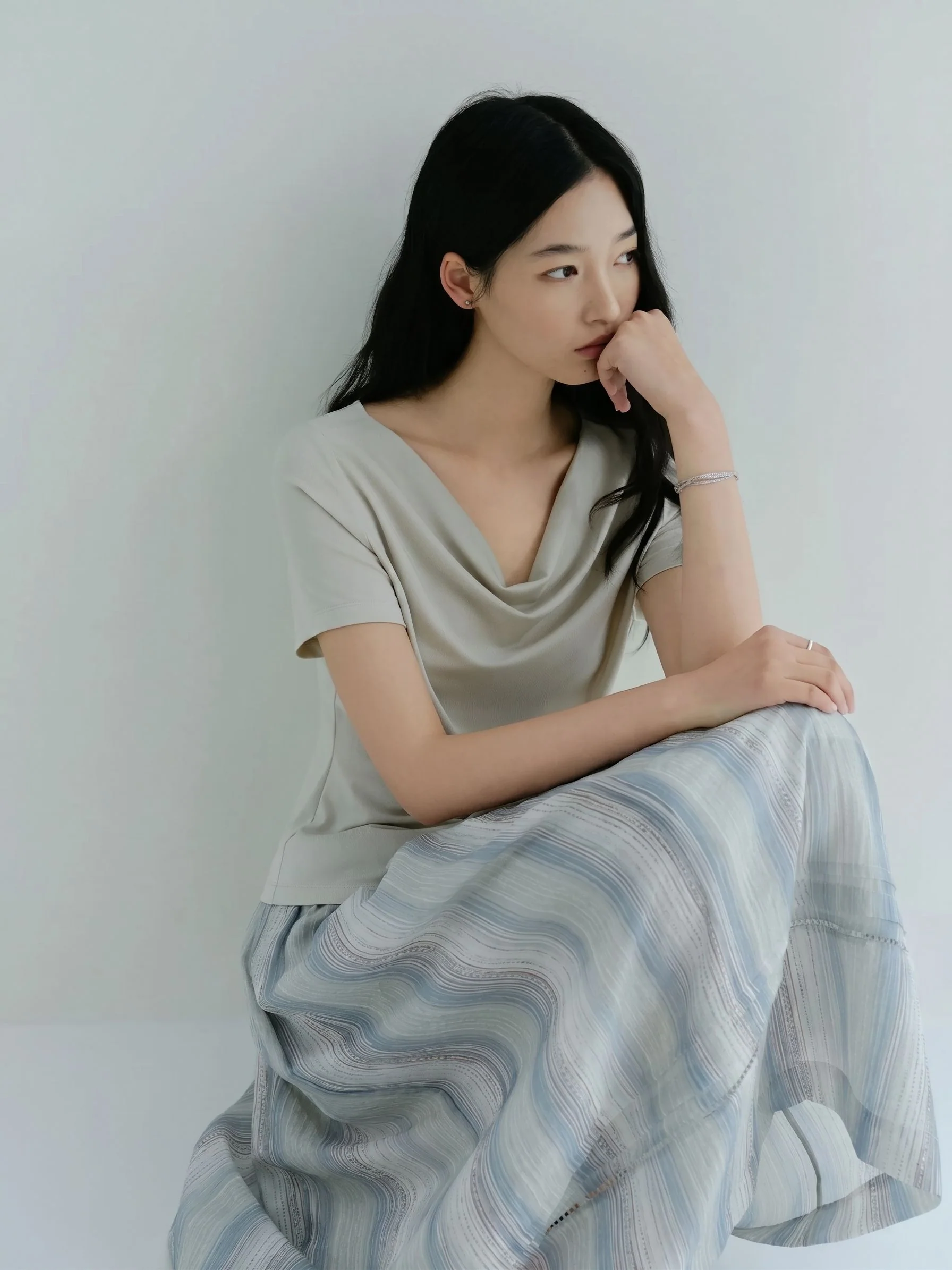 Cowl Tie Top - Image 2