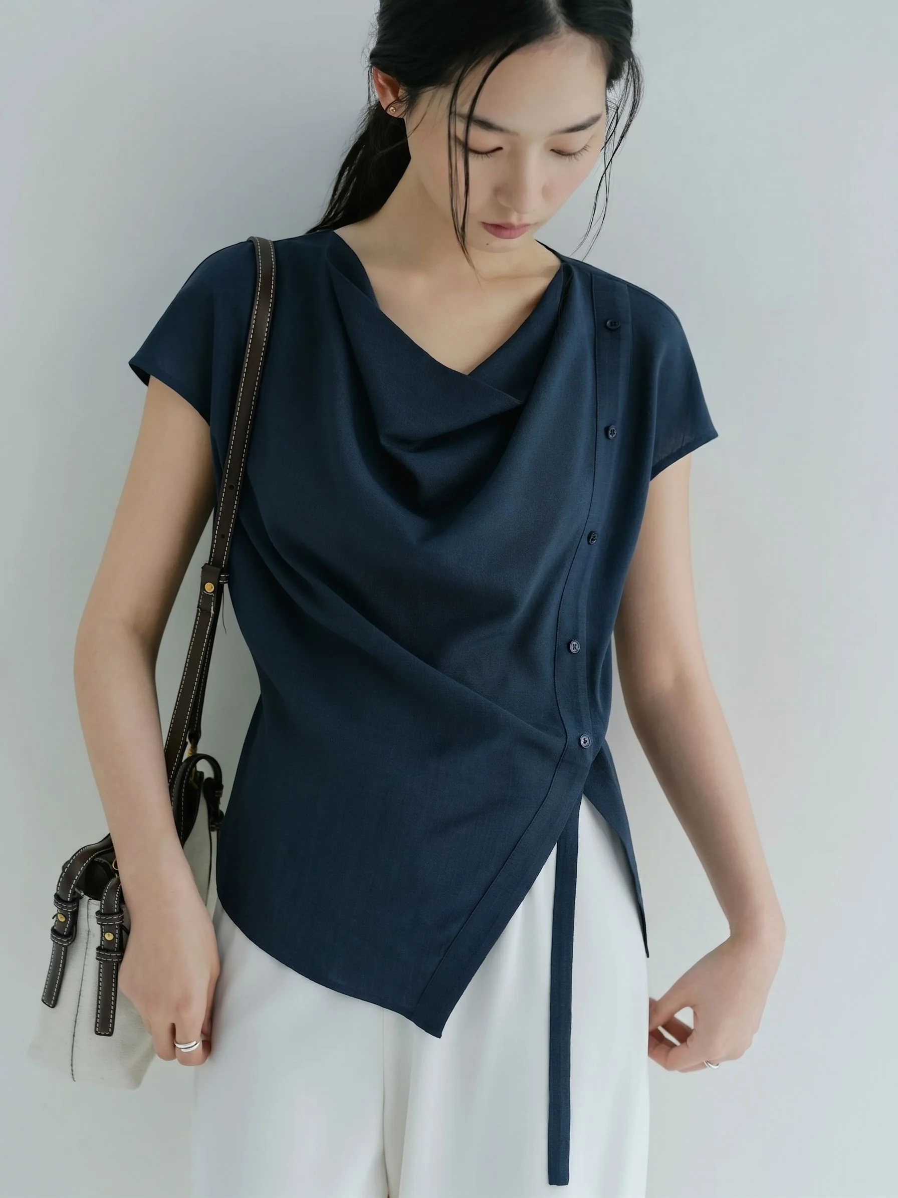 Cowl Wrap Top - Image 2