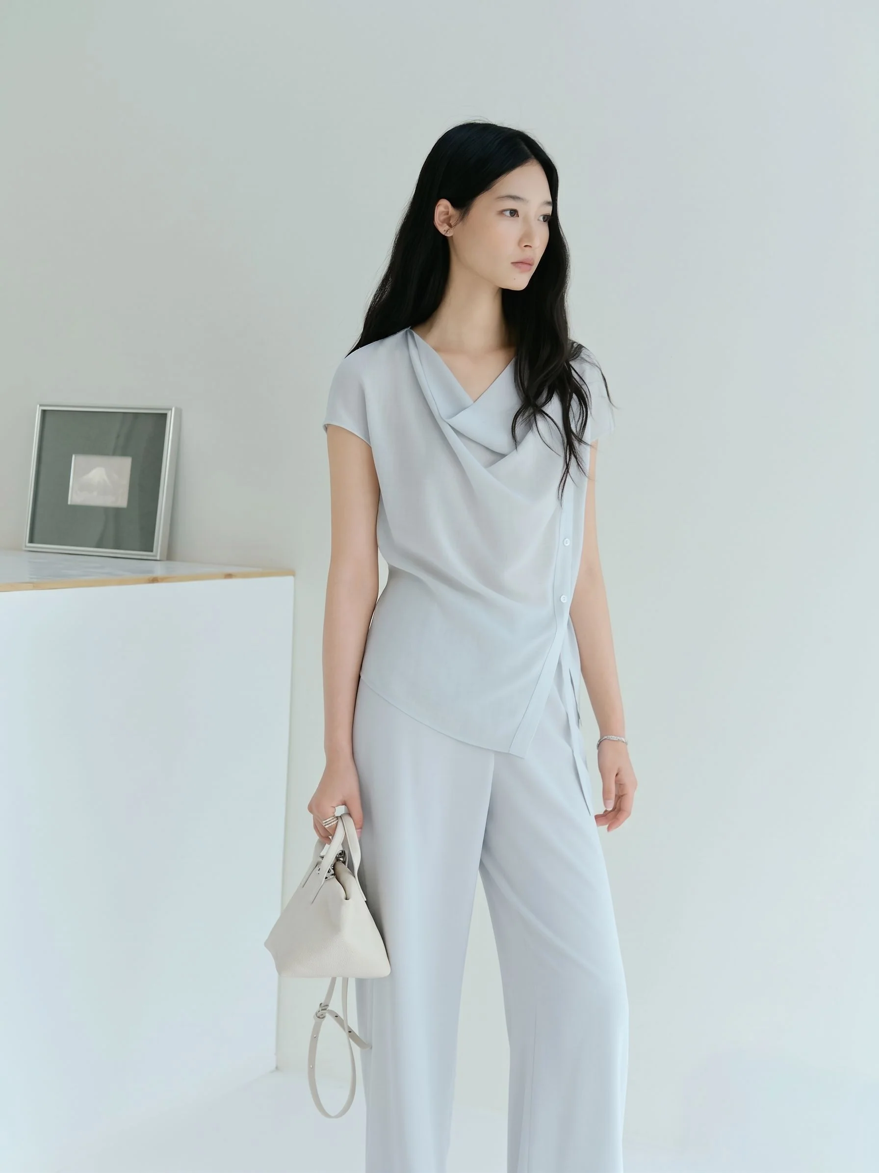 Cowl Wrap Top - Image 4