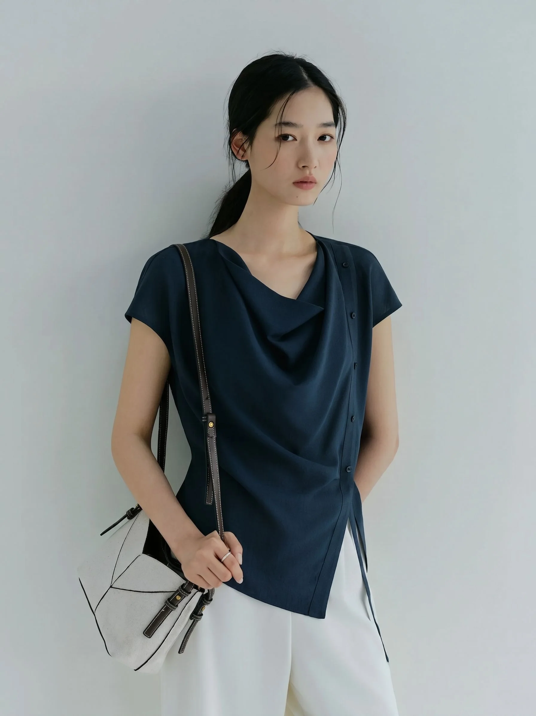 Cowl Wrap Top - Image 5