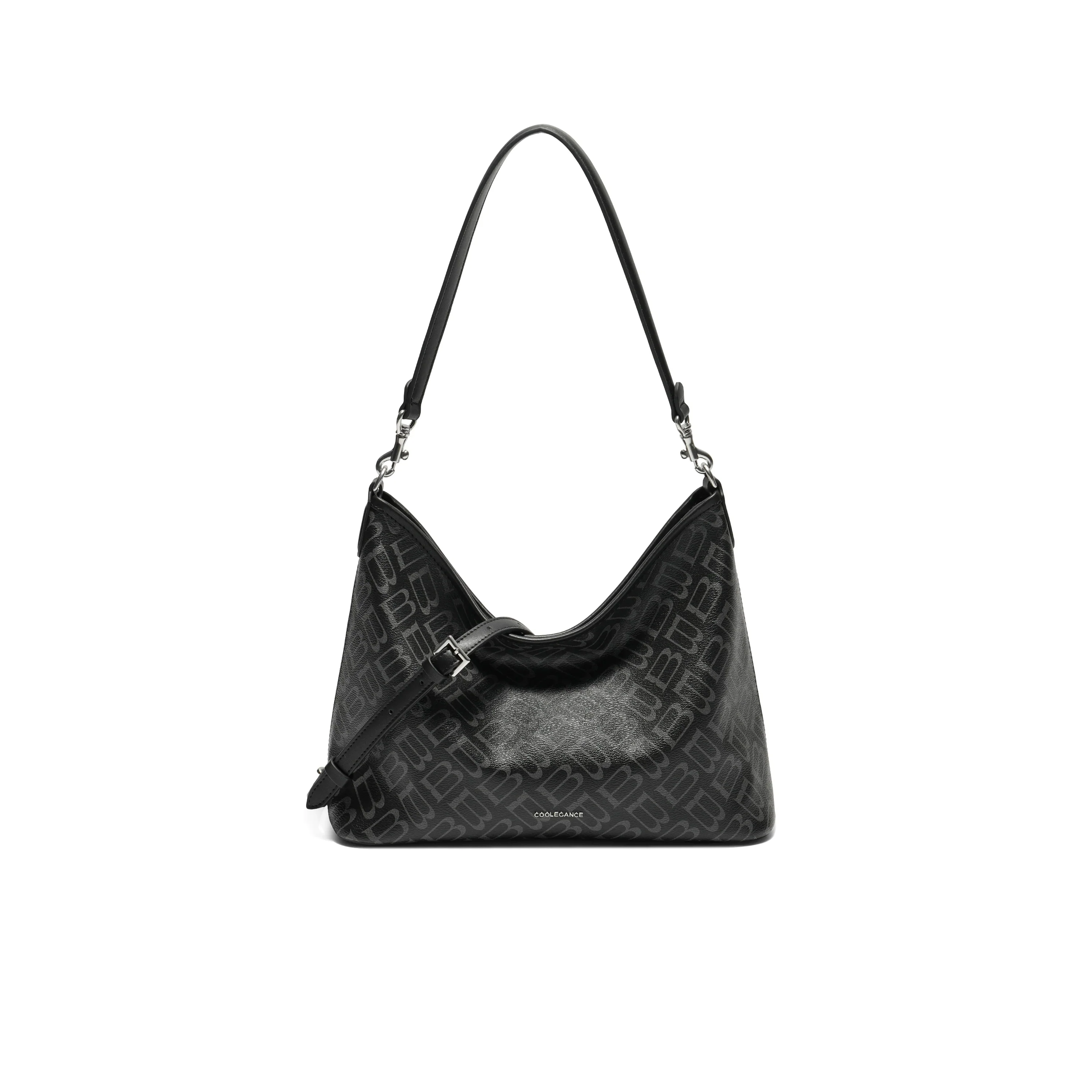 Crescent Leather Hobo - Image 13