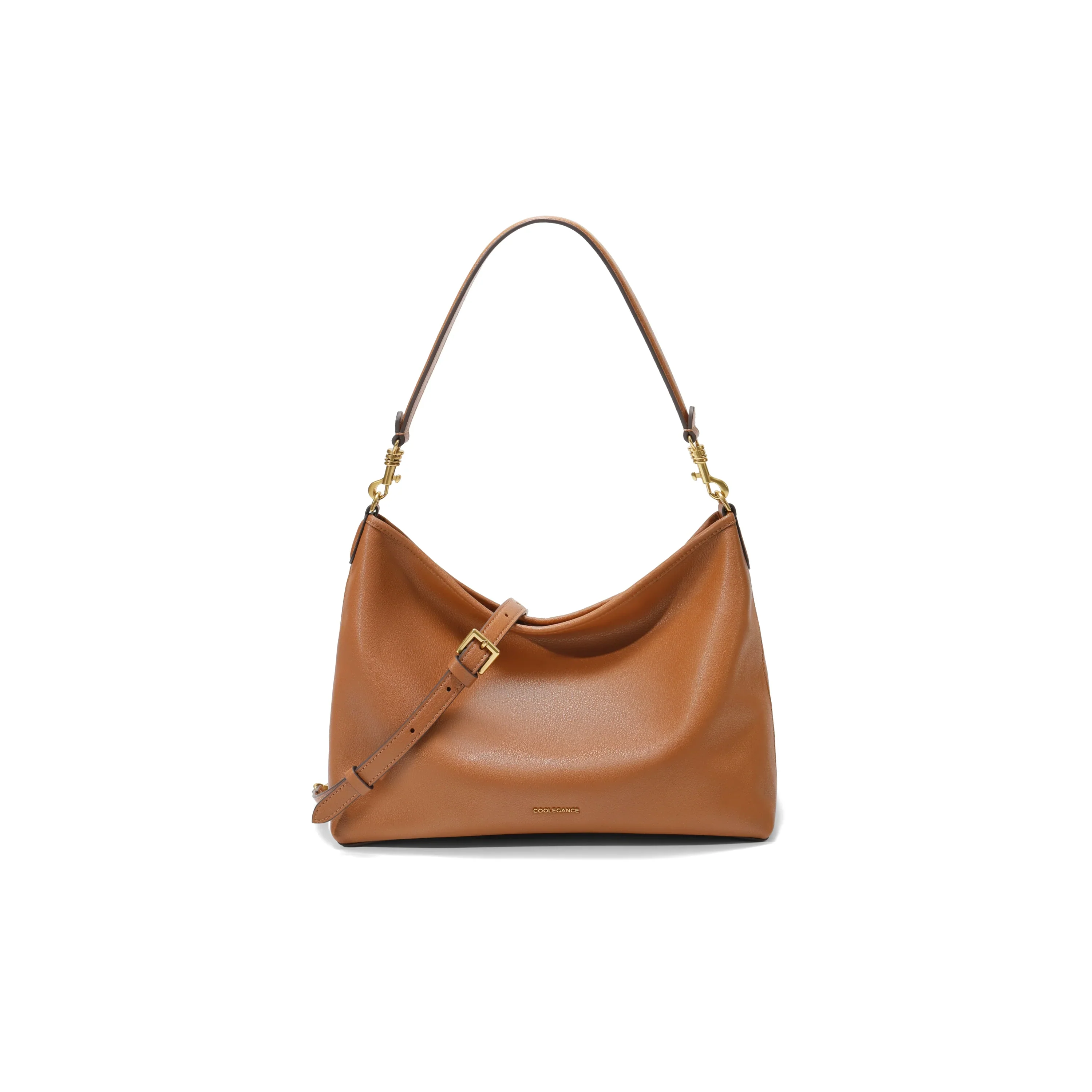 Crescent Leather Hobo - Image 14