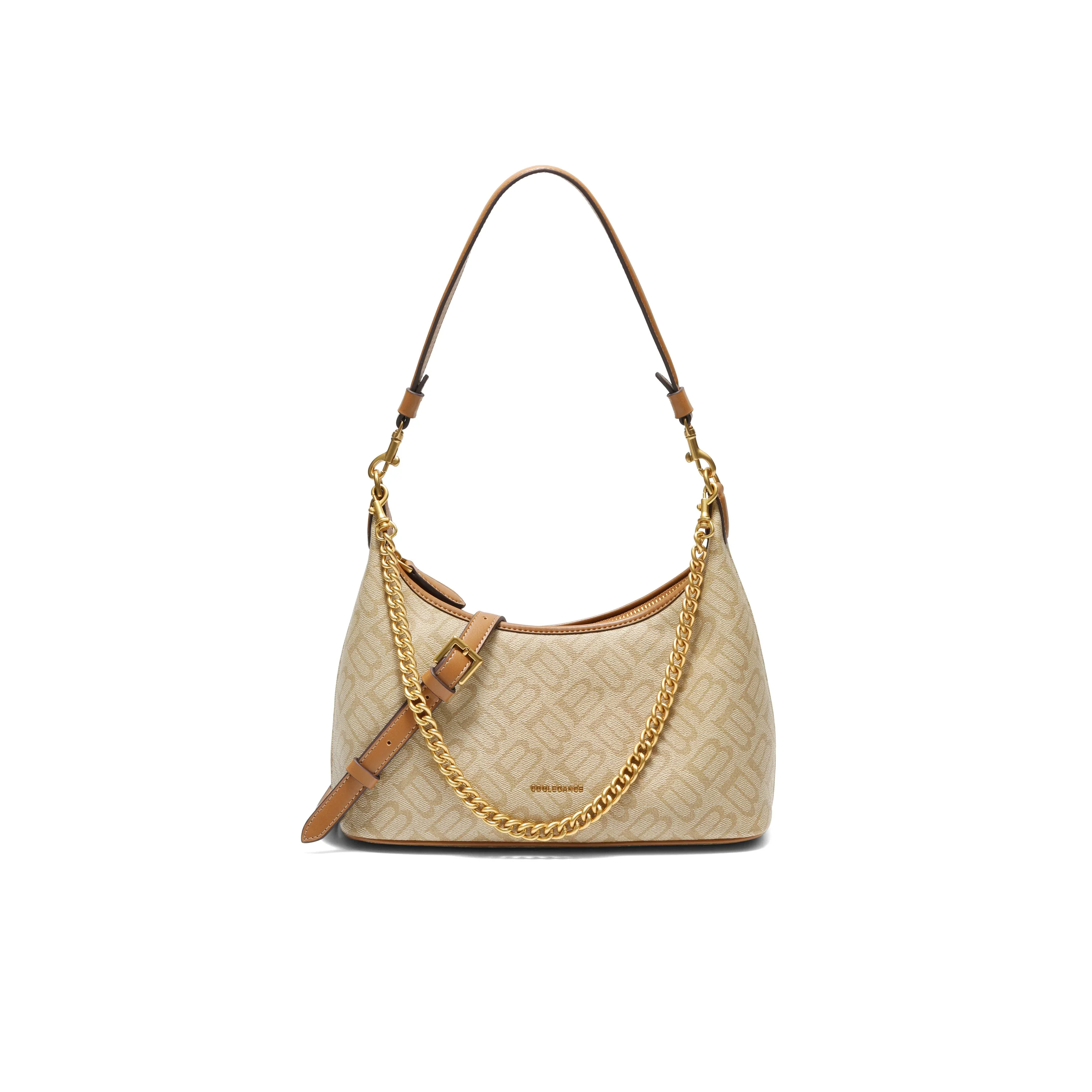 Crescent Leather Hobo - Image 15