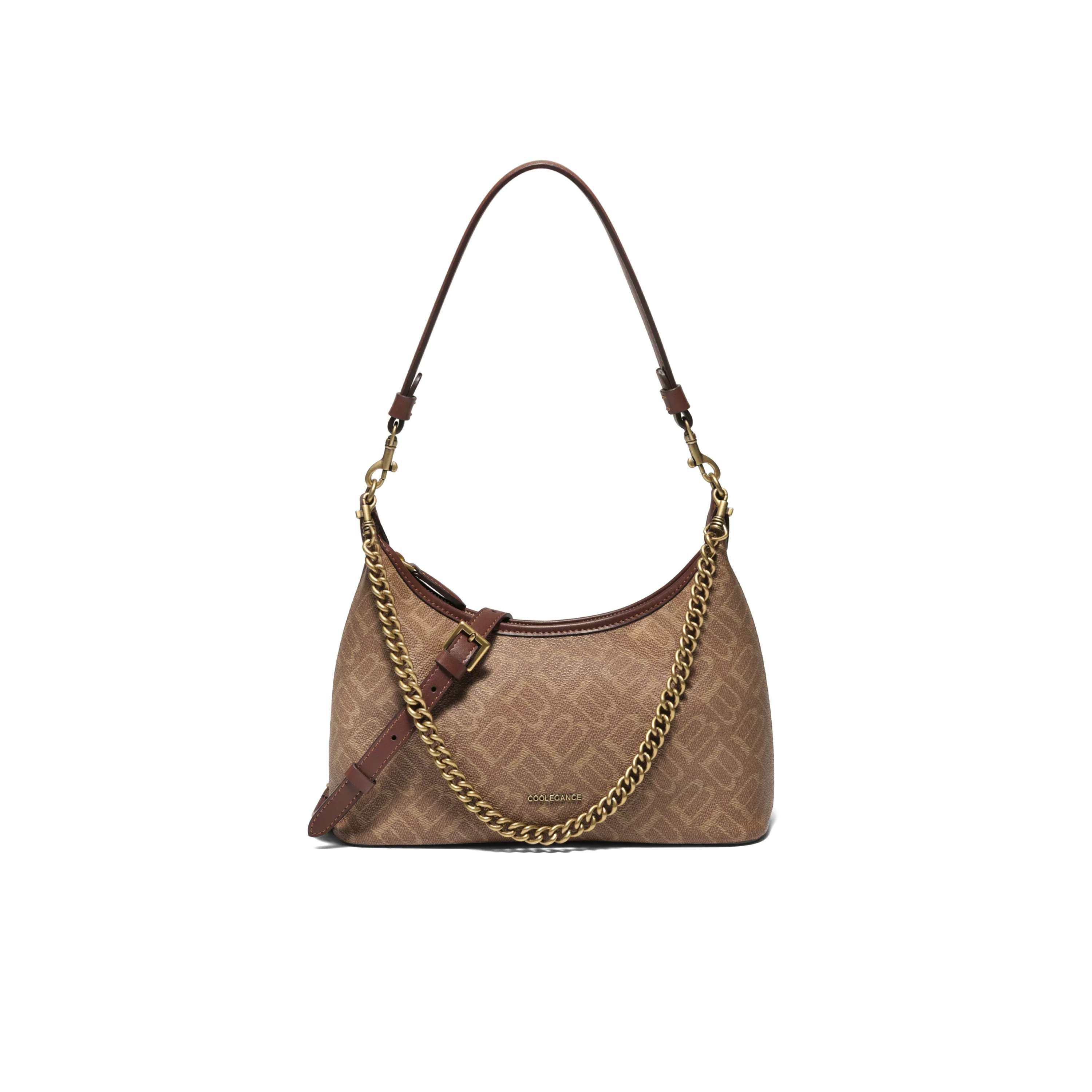 Crescent Leather Hobo - Image 16