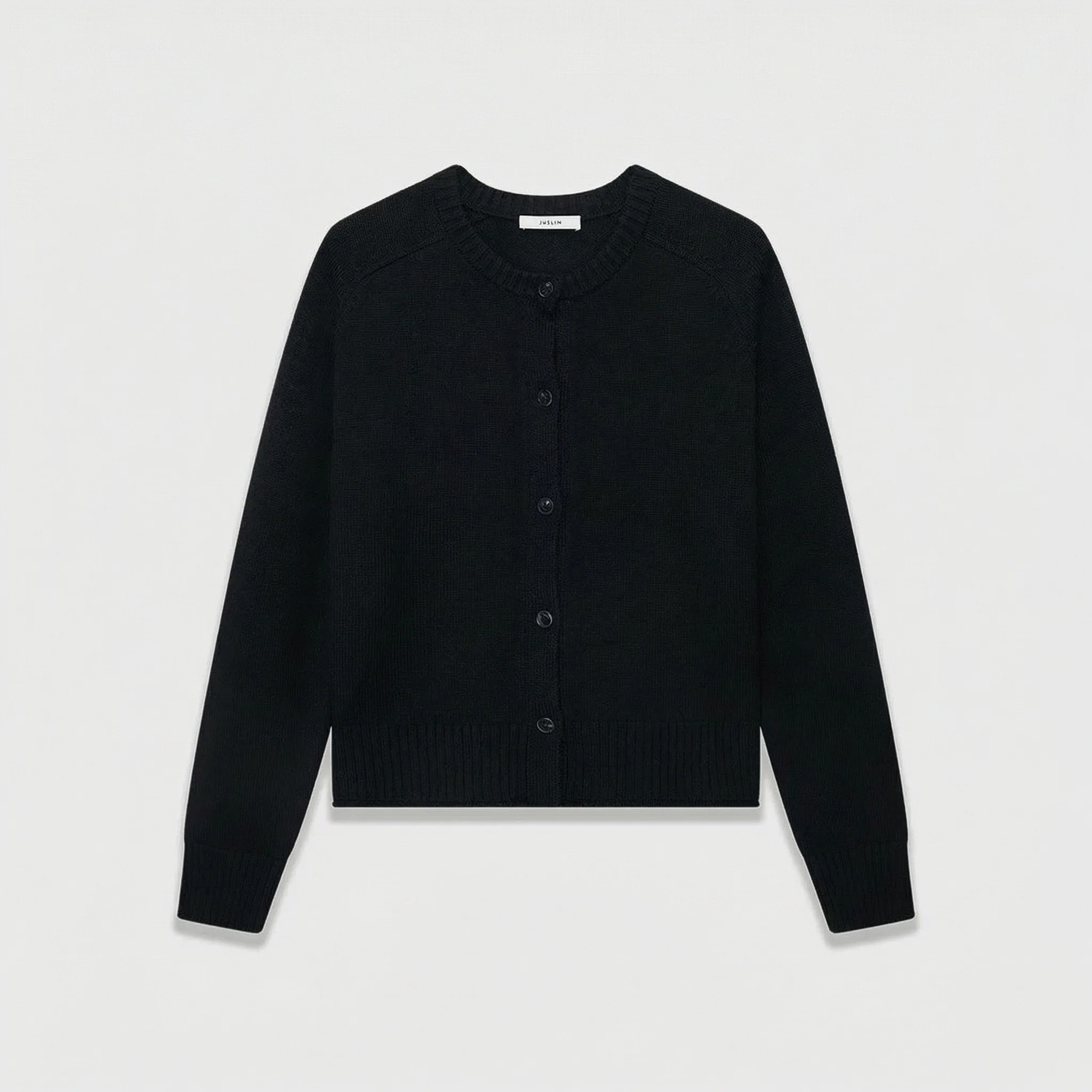 Crewneck Knit Cardigan - Image 8