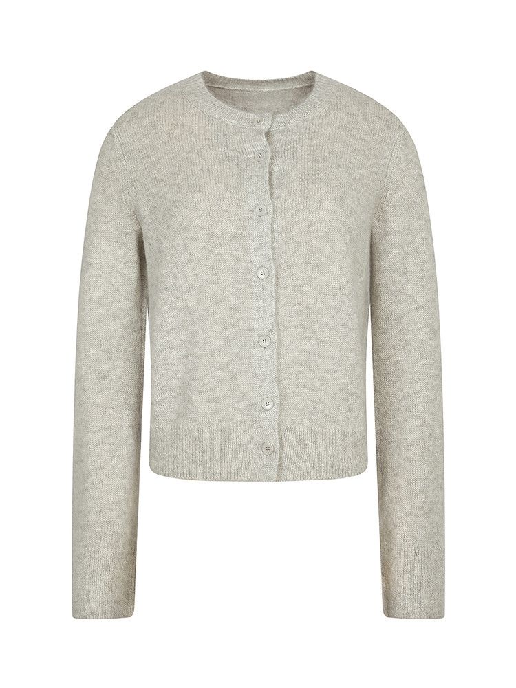 Crewneck Knit Cardigan - Image 5
