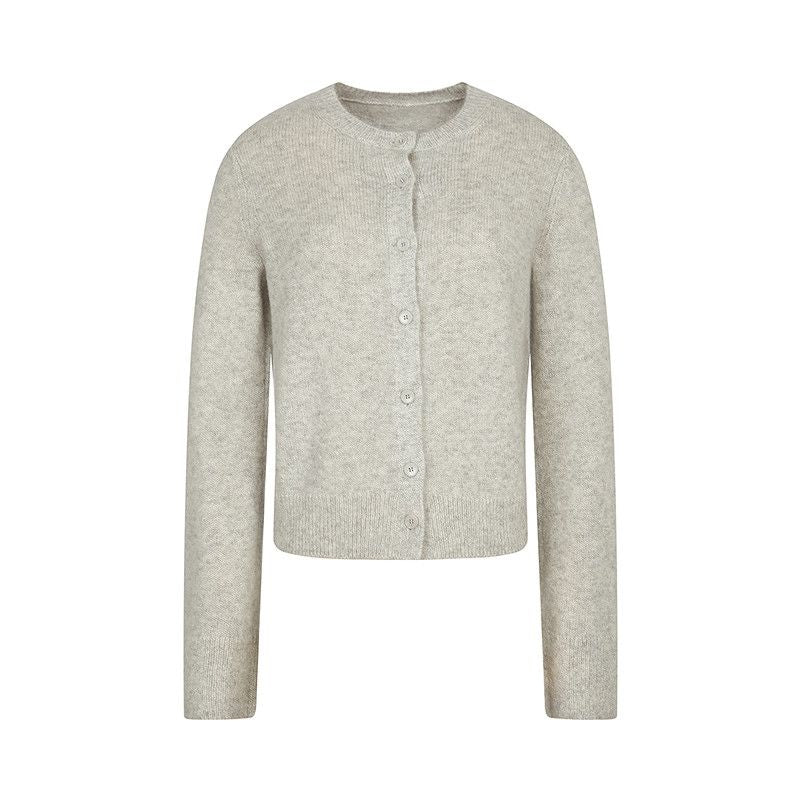 Crewneck Knit Cardigan - Image 6