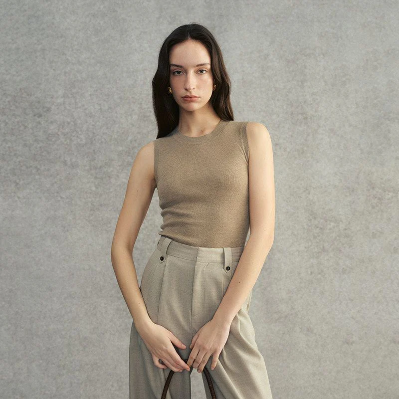 Crewneck Knit Tank - Image 2
