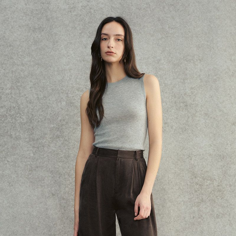 Crewneck Knit Tank - Image 4