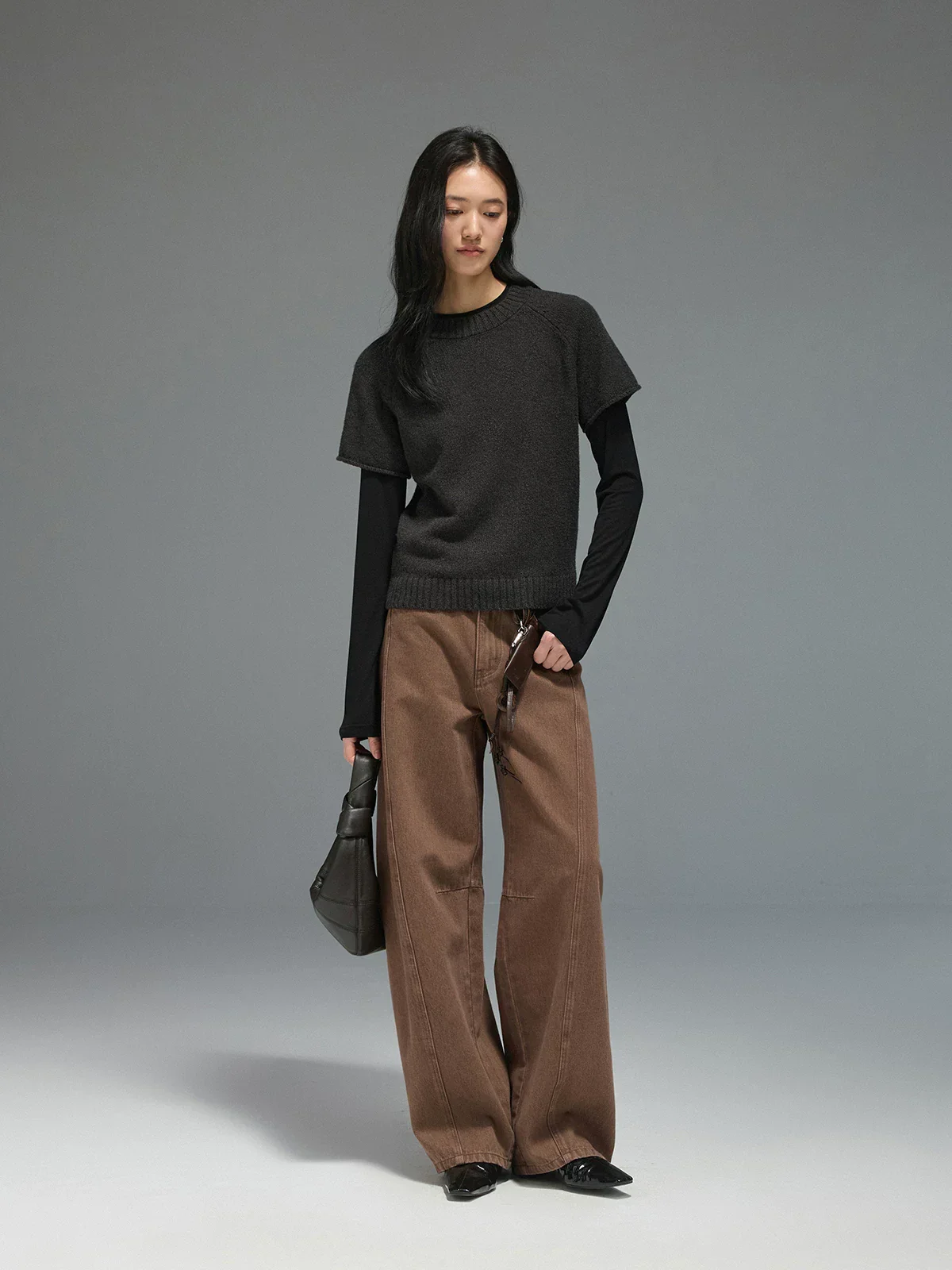 Crewneck Knit Tee - Image 2