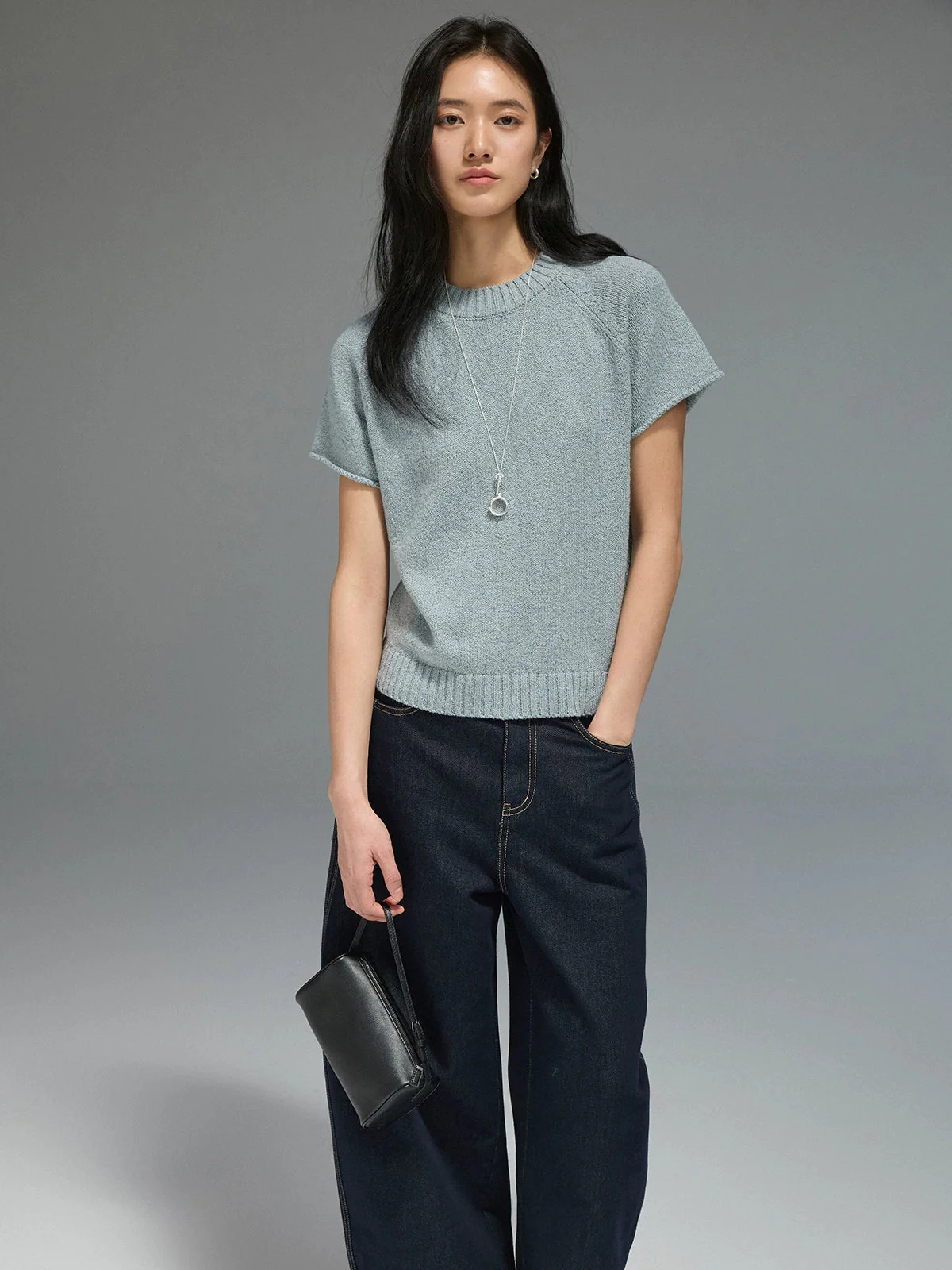 Crewneck Knit Tee - Image 4