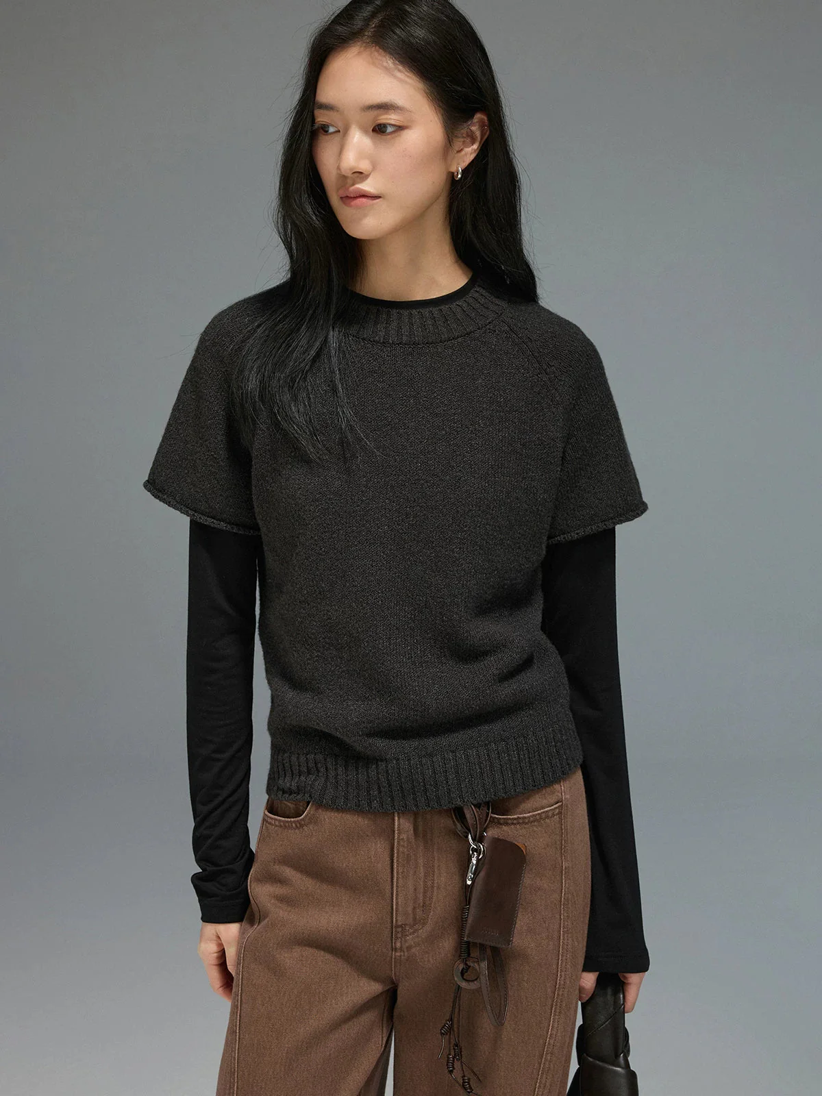 Crewneck Knit Tee - Image 5