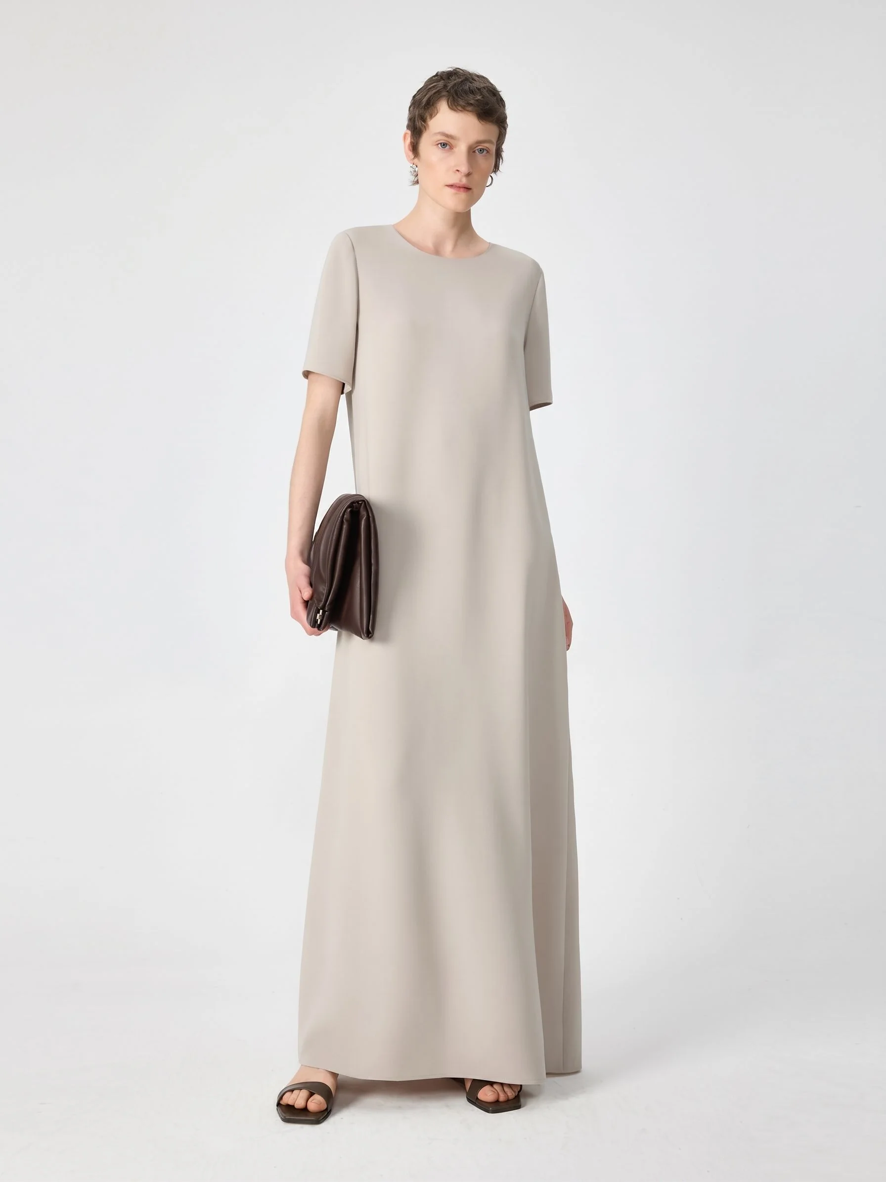 Crewneck Maxi Dress - Image 7