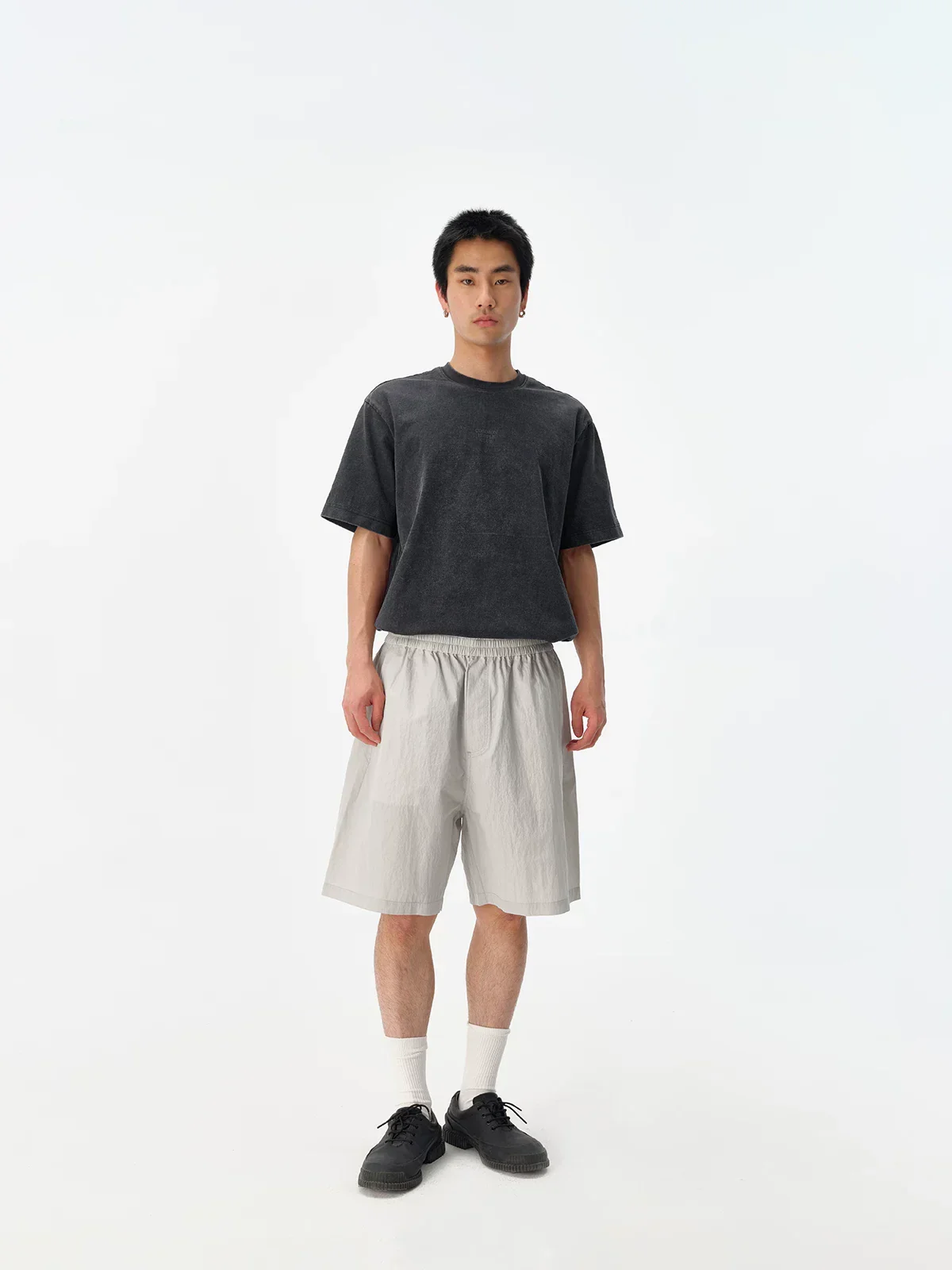 Crinkled Bermuda Shorts - Image 4