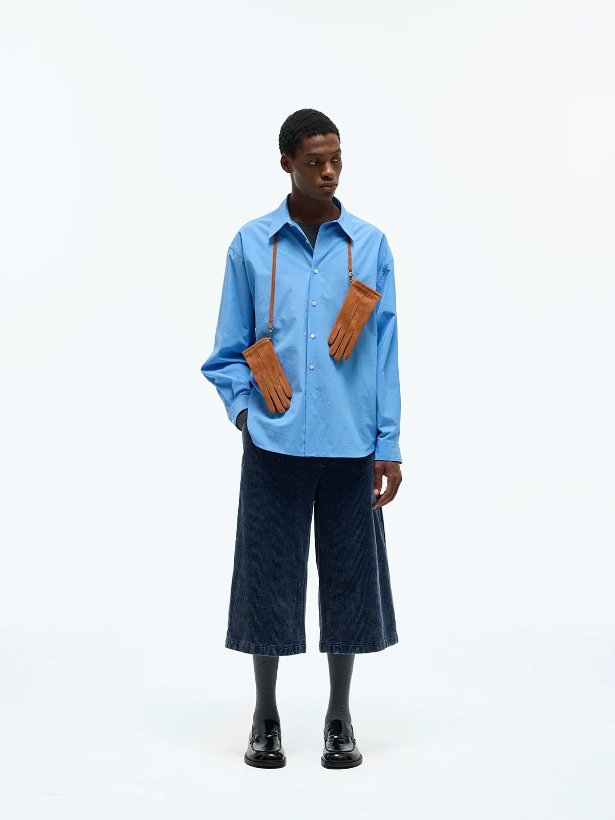 Crinkled Cotton-Blend Button-Up - Image 5