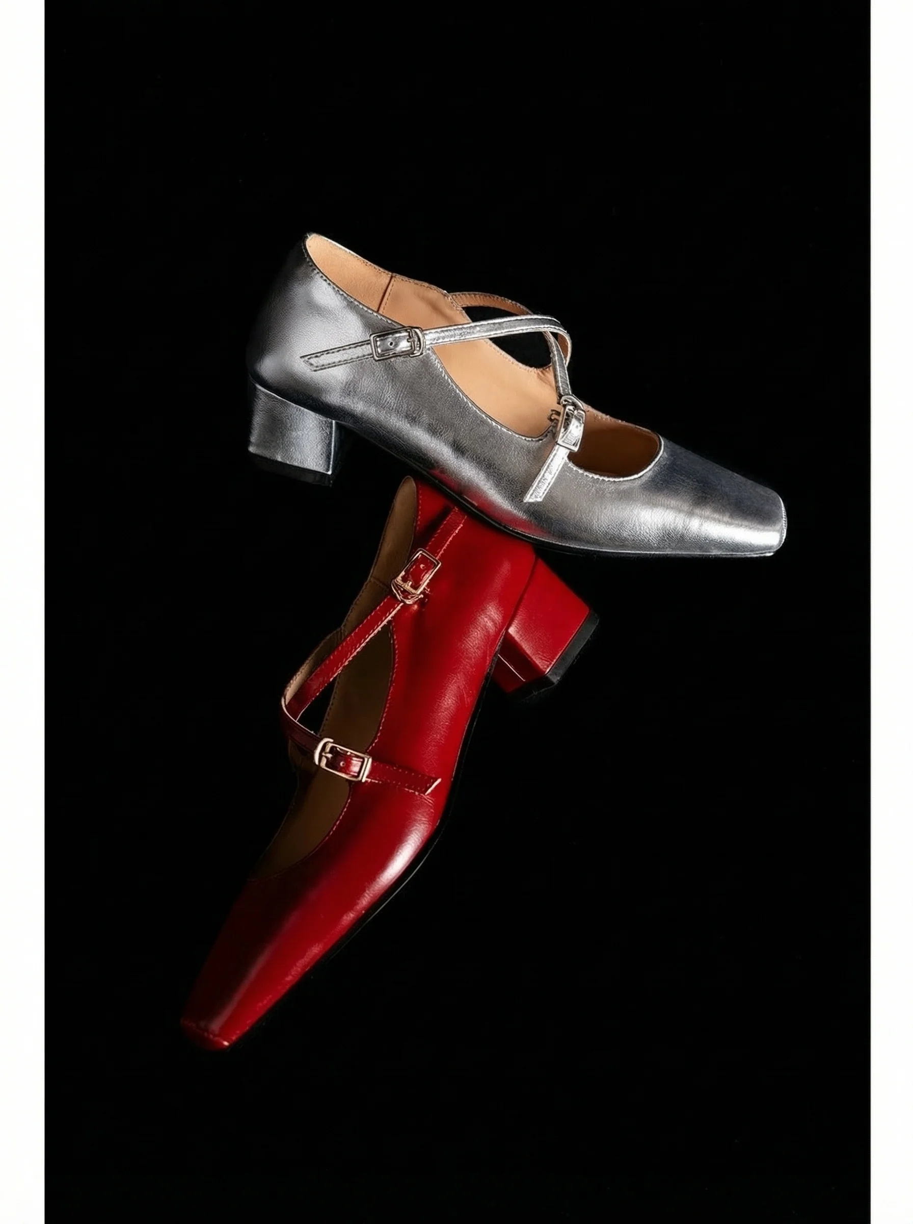 Crisscross Leather Mary Jane - Image 7