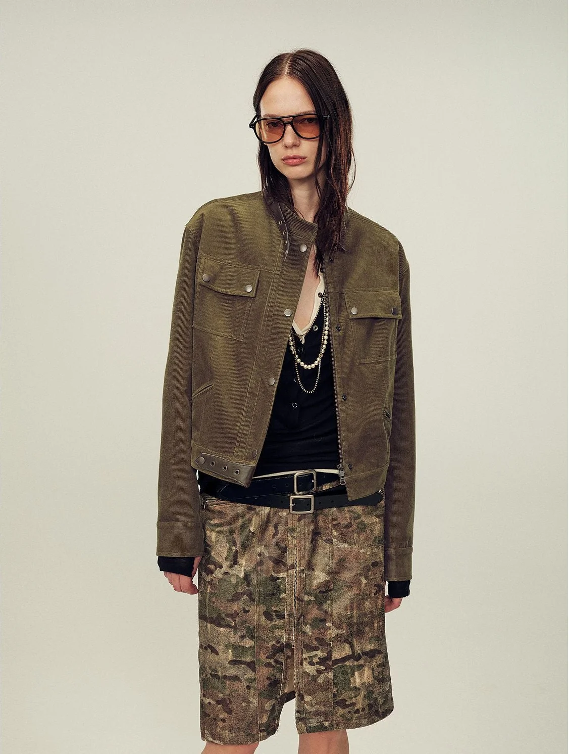 Cropped Buckle Jacket - Image 8