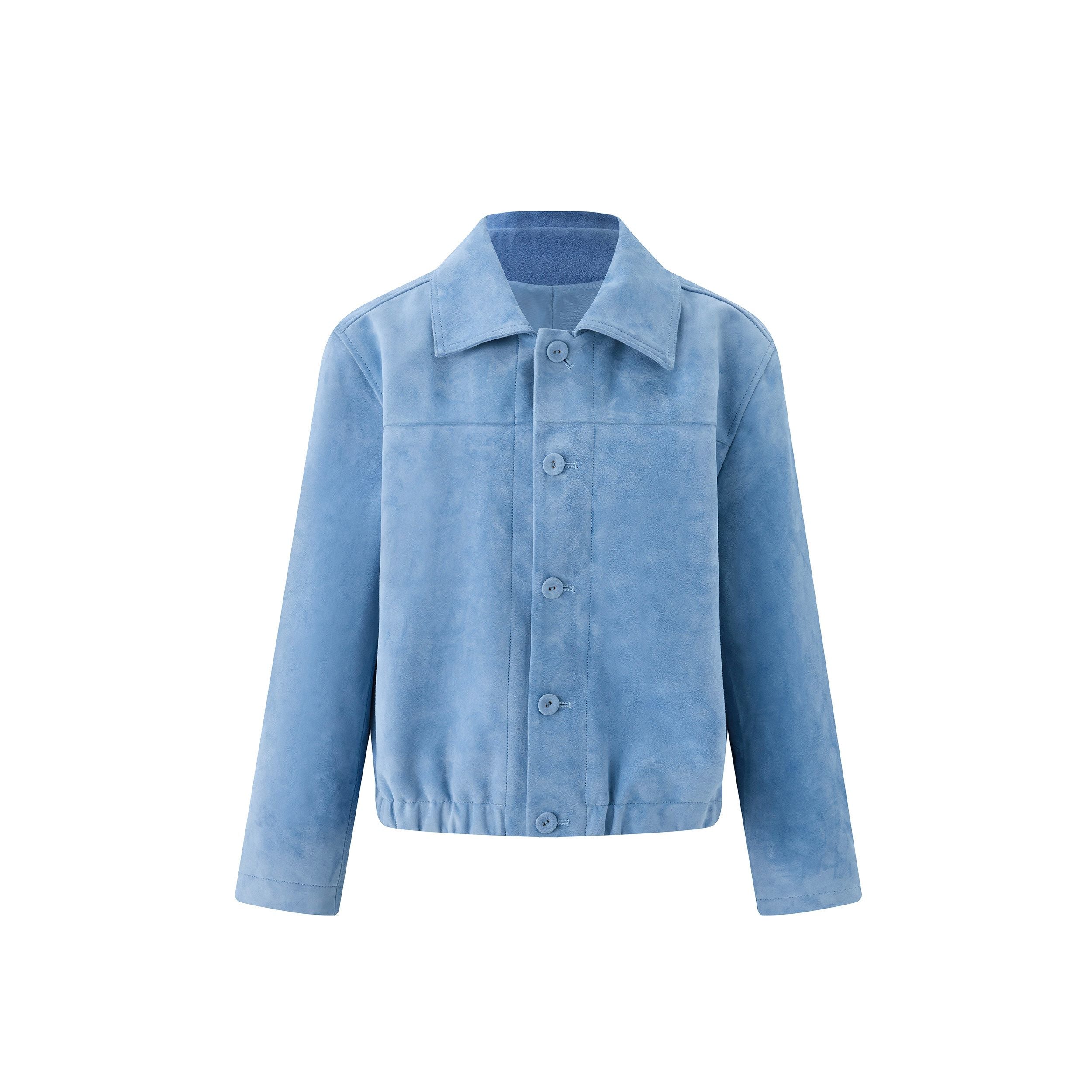 Cropped Button Jacket - Image 3