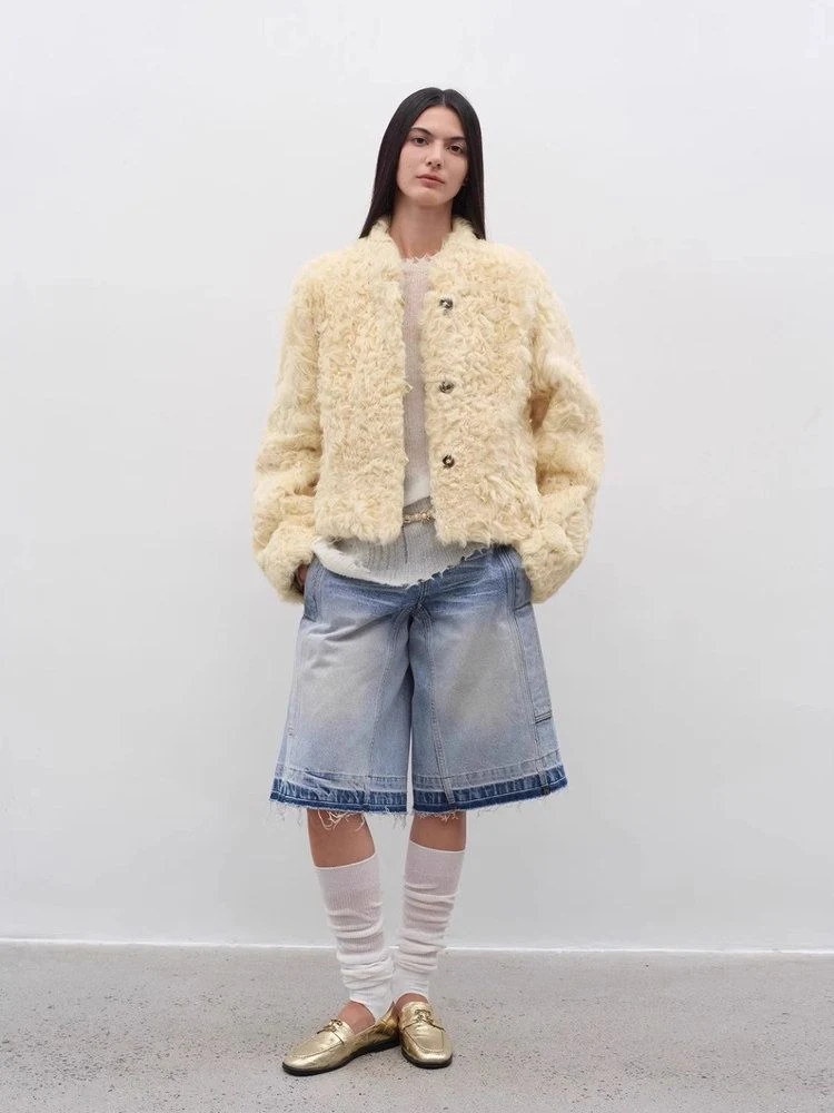 Cropped Curly Jacket - Image 2